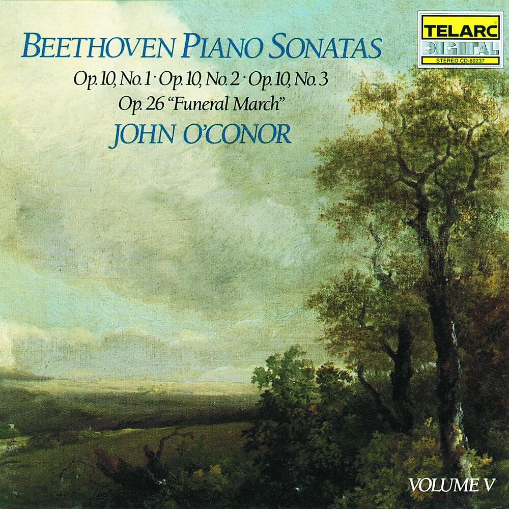 Постер альбома Beethoven: Piano Sonatas Volume 5: Op. 10, Nos. 1, 2 & 3, Op. 26 "Funeral March"