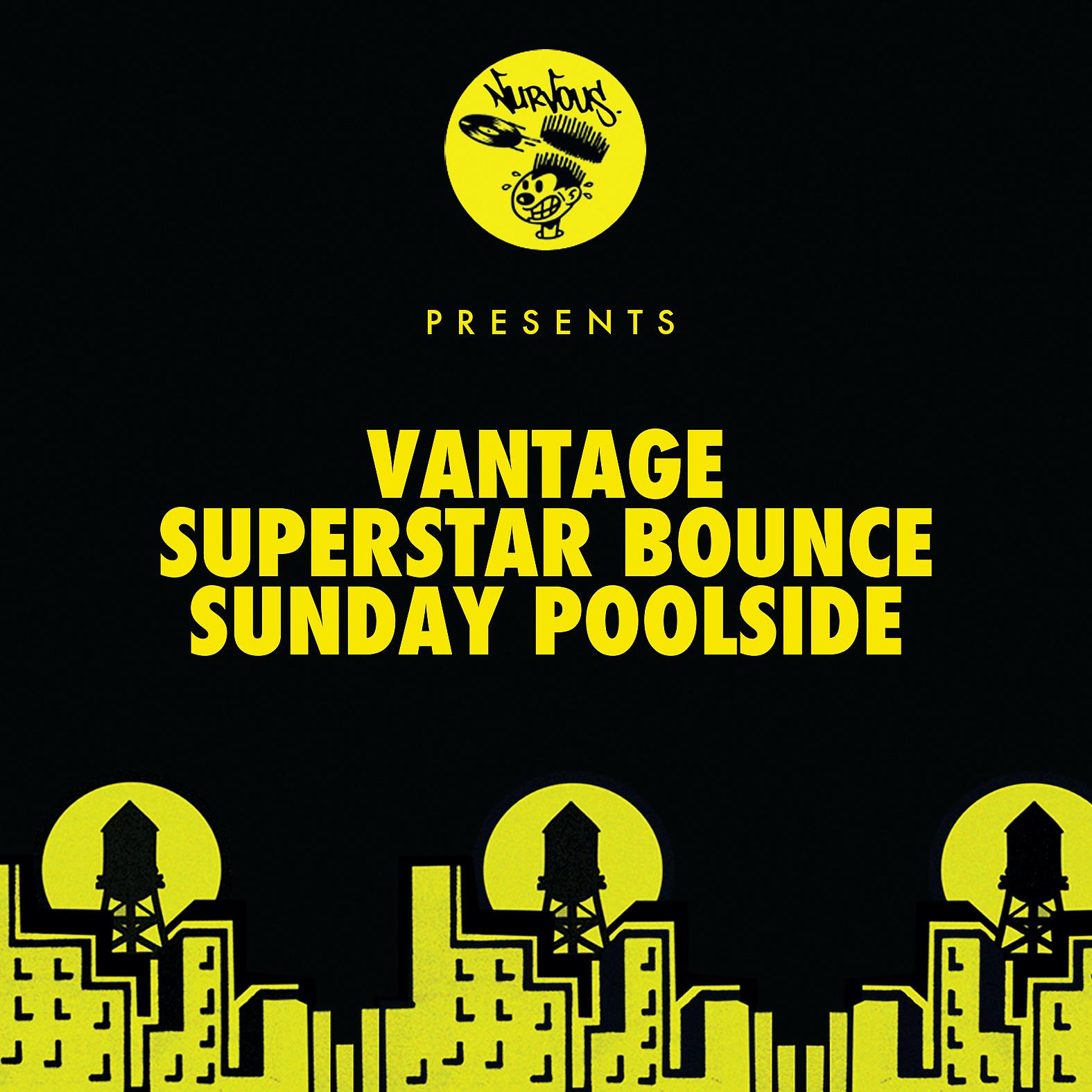 Постер альбома Superstar Bounce / Sunday Poolside
