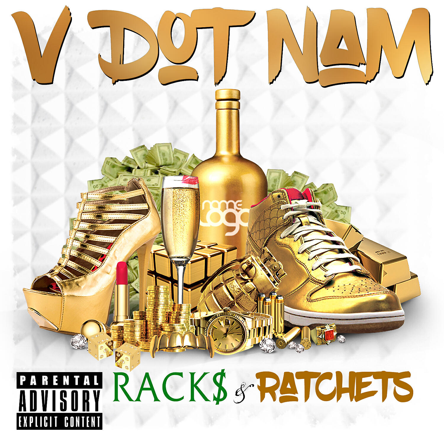 V Dot Nam - Floss On Em (feat. Chuzo300 & Welcome 2 Thowd Town) (Footwork Mix)