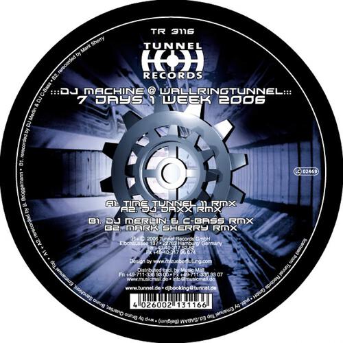 DJ MachineWallringtunnel - 7 Days & 1 Week 2006 (DJ Merlin & DJ C-Bass Remix)