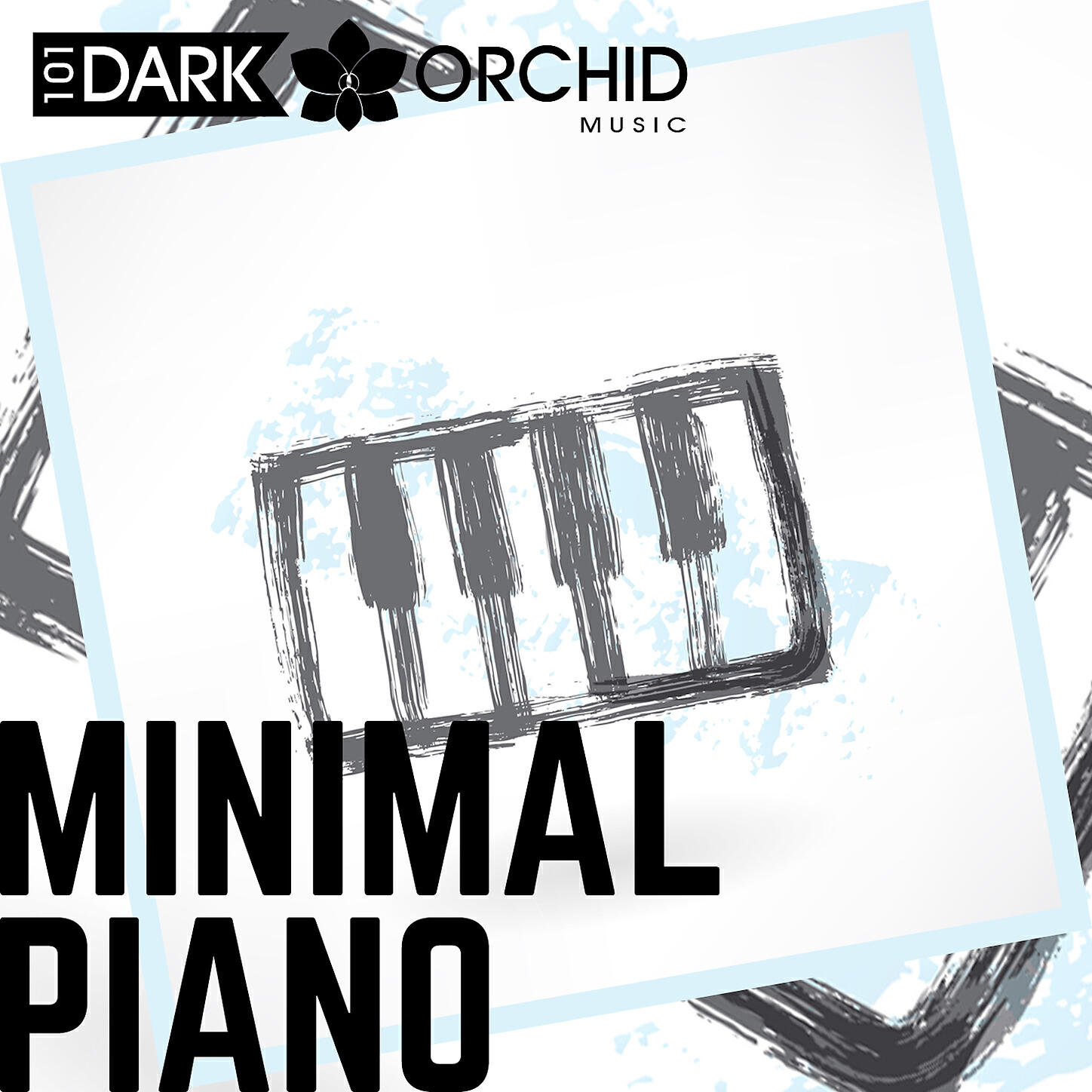 101 Dark Orchid Music - Soundwave Art