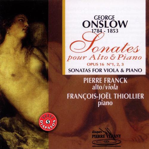 Постер альбома Onslow : Sonates pour alto & piano, Opus 16