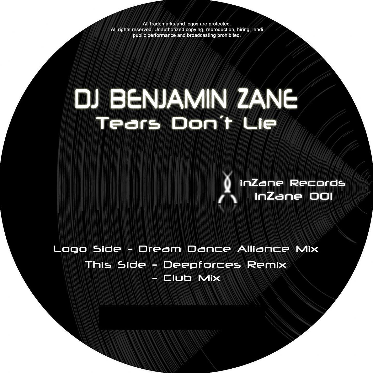 Benjamin Zane - Tears Don't Lie (Dream Dance Alliance Remix)