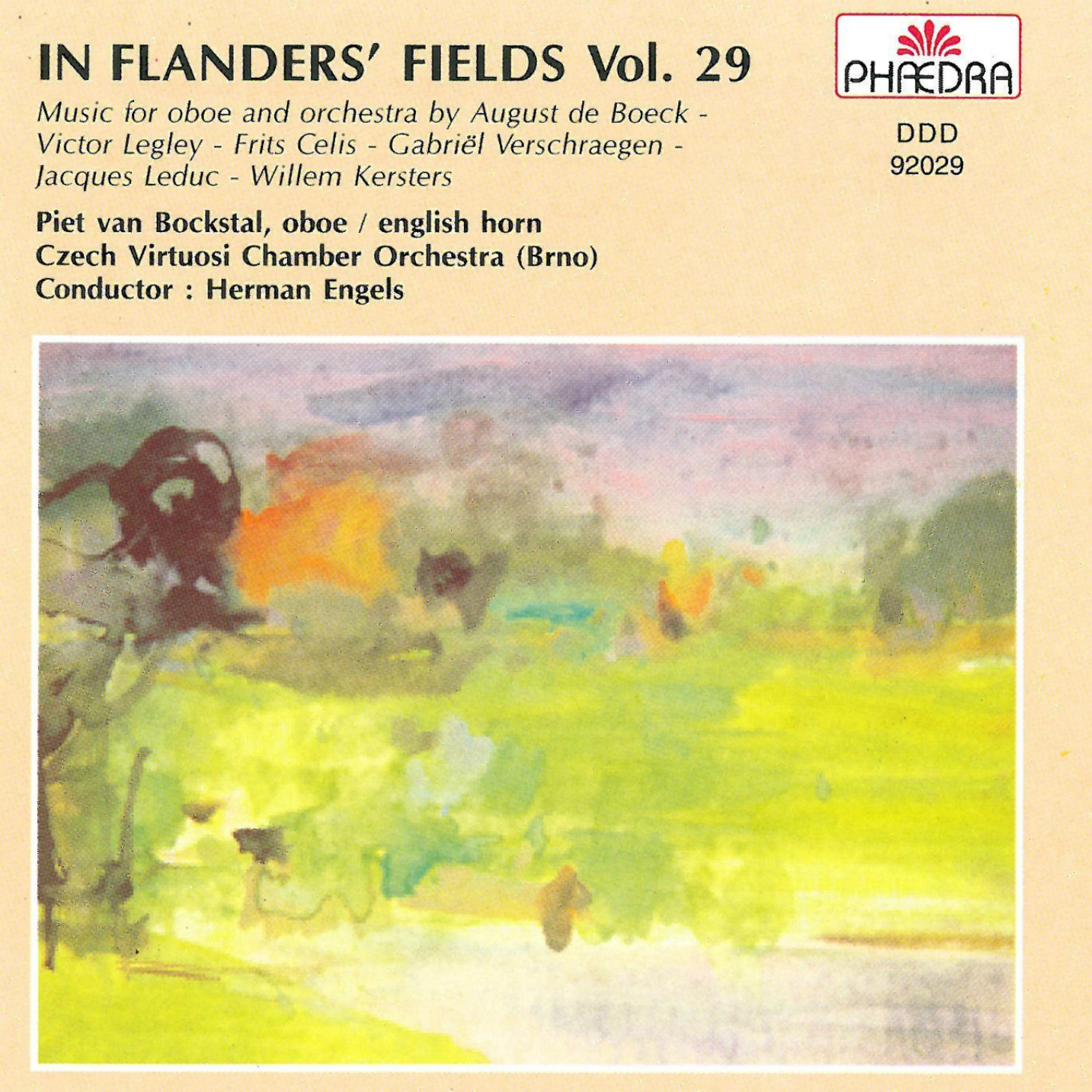Постер альбома In Flanders' Fields Vol. 29: Belgian Music for Oboe and Orchestra