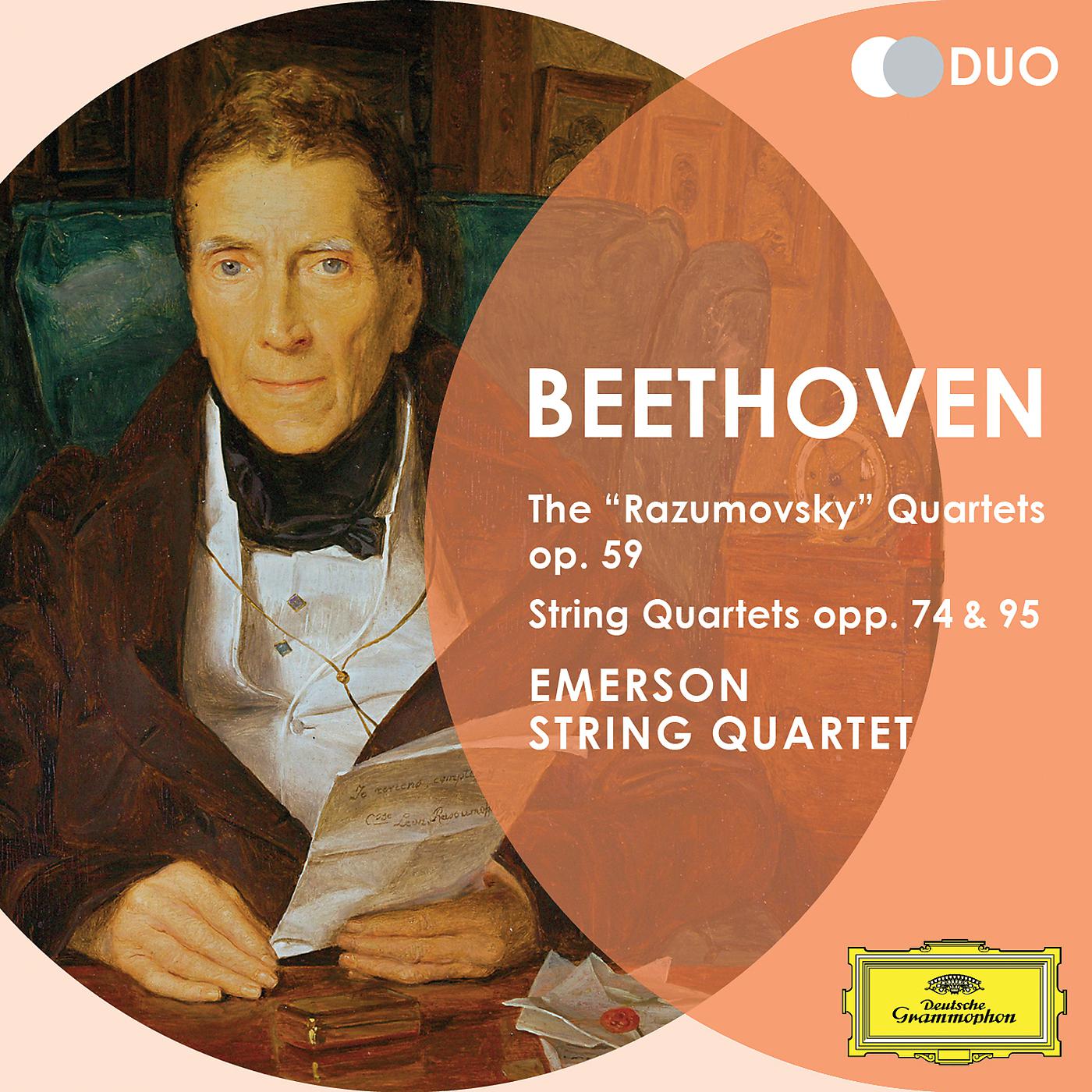 Постер альбома Beethoven: The "Razumovsky" Quartets, Op.59; String Quartets, Op.74 & Op.95