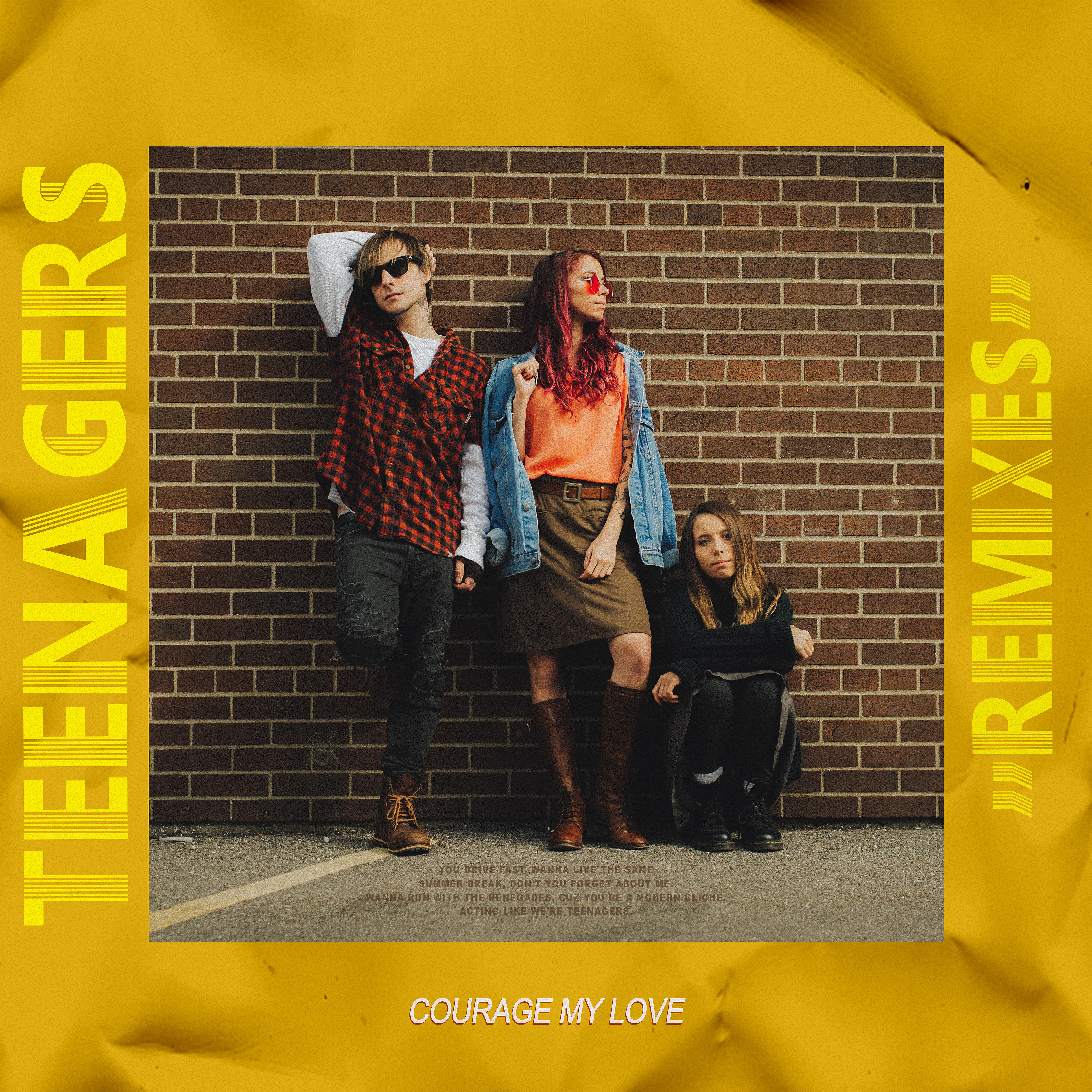 Courage My Love - Teenagers (Adam Jasim Remix)