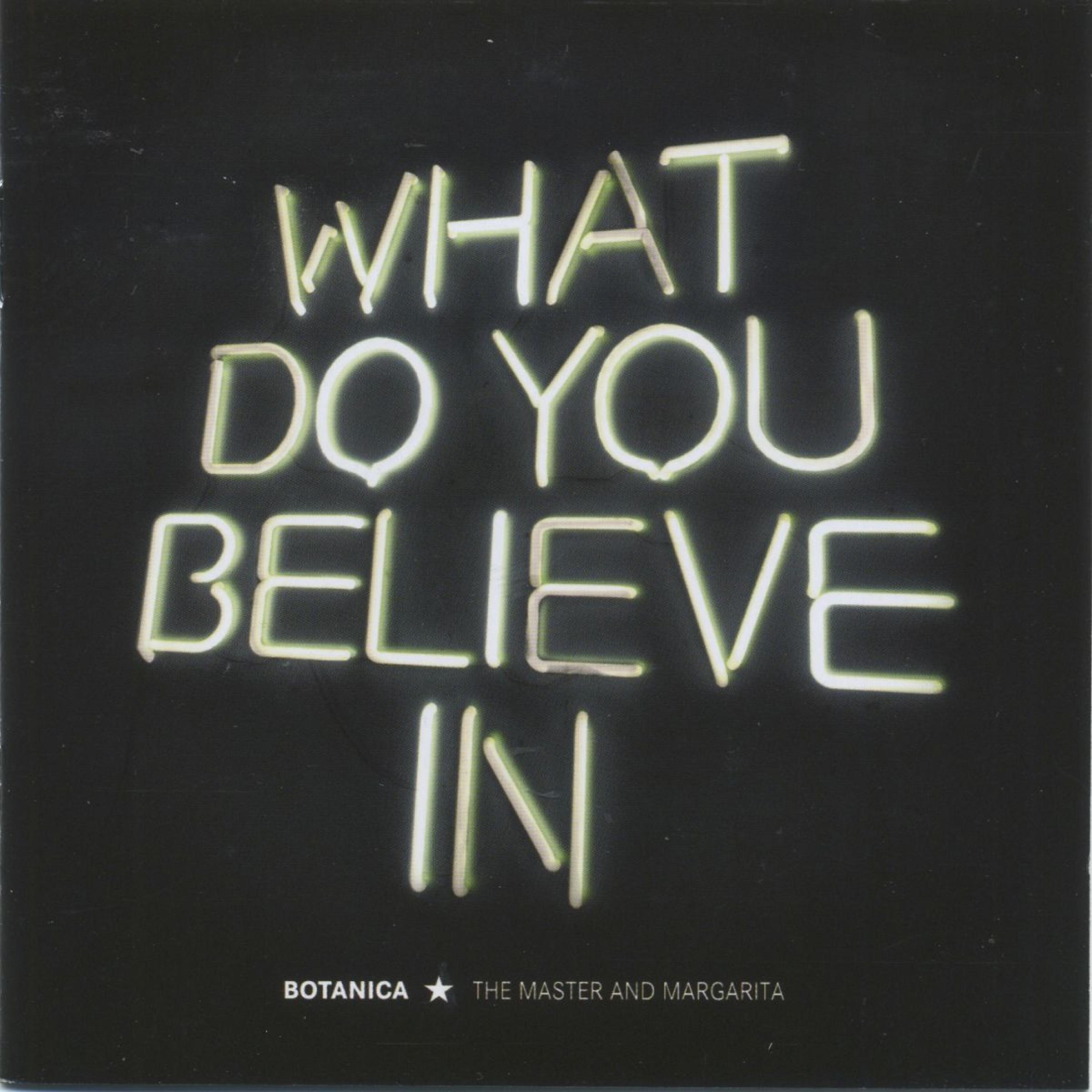 Постер альбома What Do You Believe In