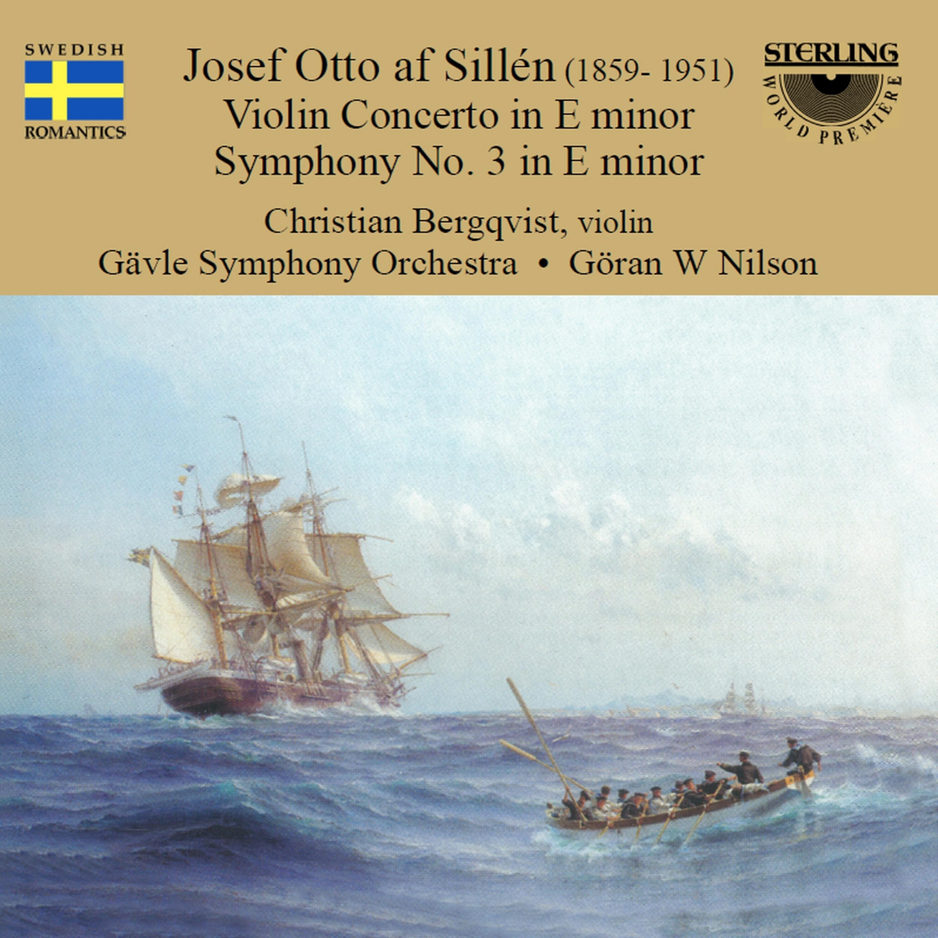 Постер альбома Josef Otto Af Sillen: Violin Concerto in E Minor