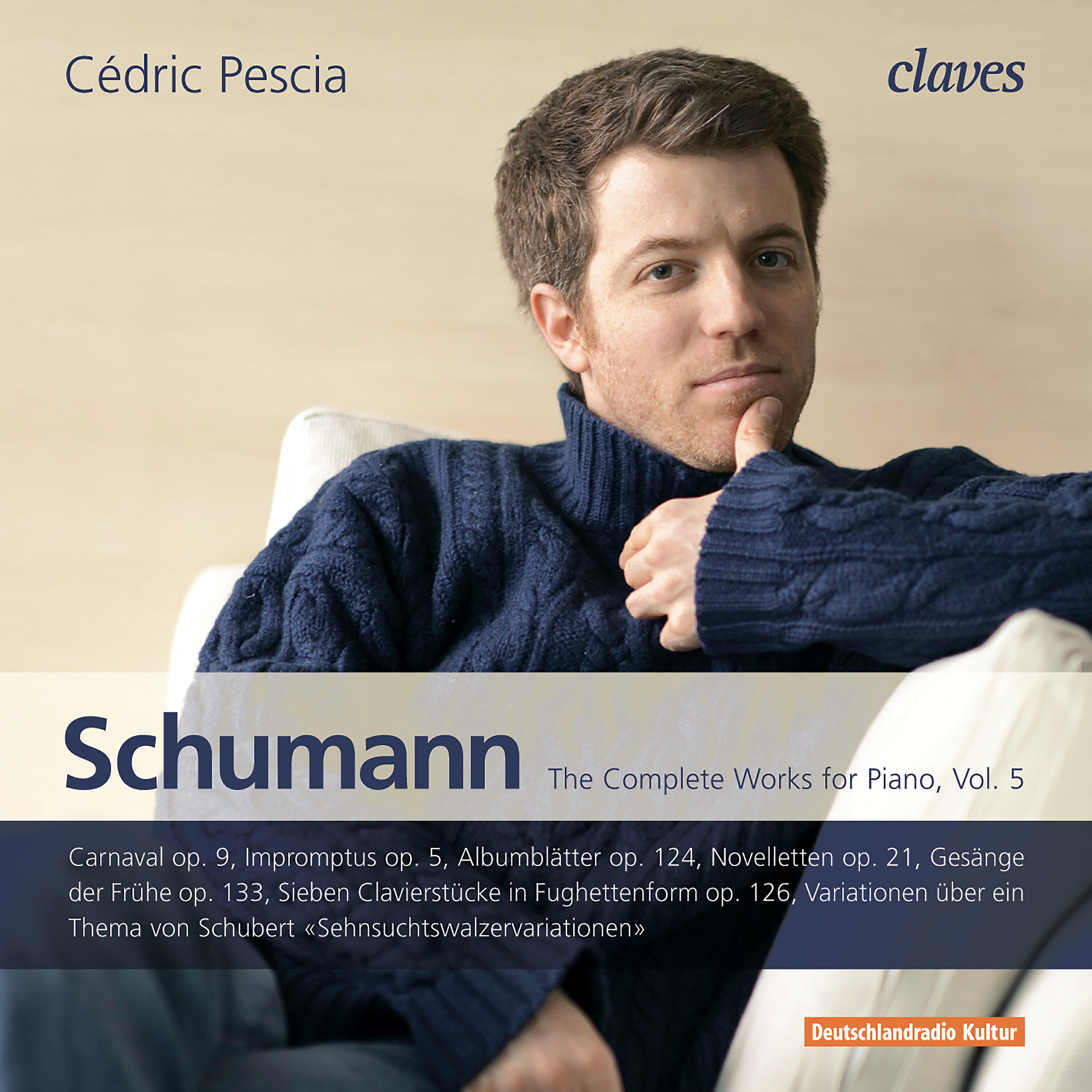 Cédric Pescia - Sieben Clavierstücke in Fughettenform, Op. 126: I. Nicht schnell, leise vorzutragen