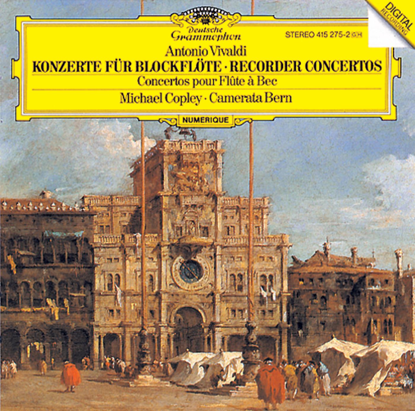 Постер альбома Vivaldi: Concertos for Recorder RV 441-445