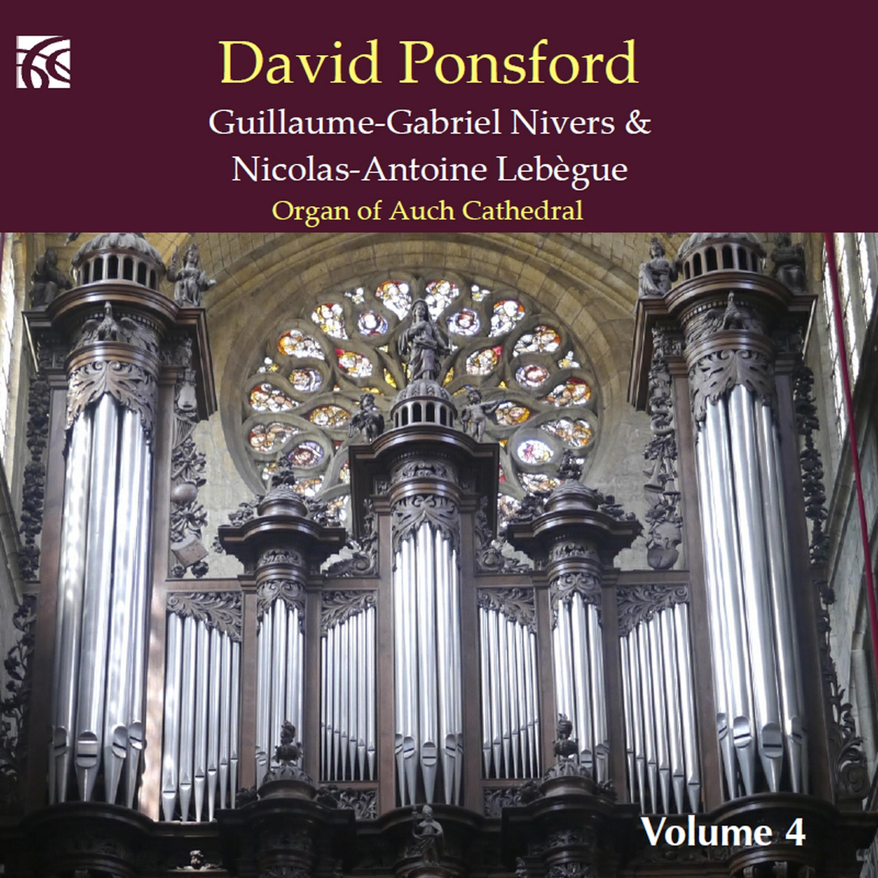 David Ponsford - Troisième livre d'orgue: IV. Offertoire sur le chant d'O Filii et Filiae
