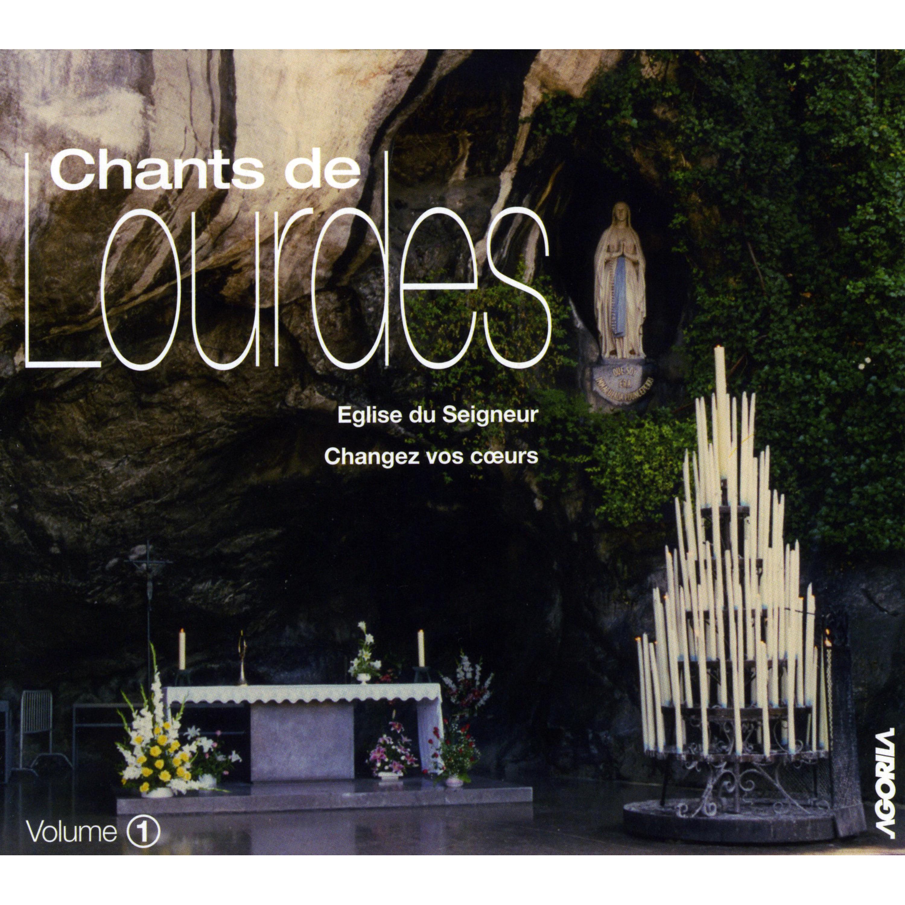 Постер альбома Chants de Lourdes, Vol.1 - Eglise du Seigneur, Changez vos coeurs