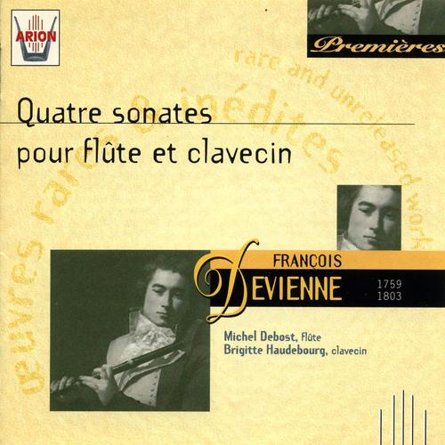 Постер альбома Devienne : Quatre sonates pour flûte et clavecin