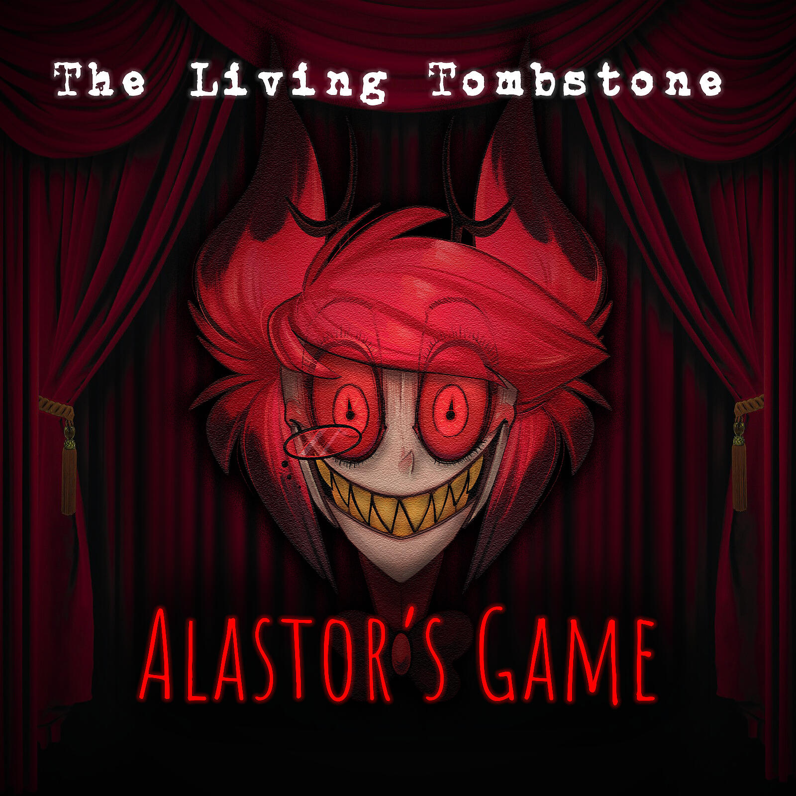 Alastor s game. Аластор обои. Alastor's game the living tombstone фнаф. Alastor s game. Alastor s game the living tombstone.