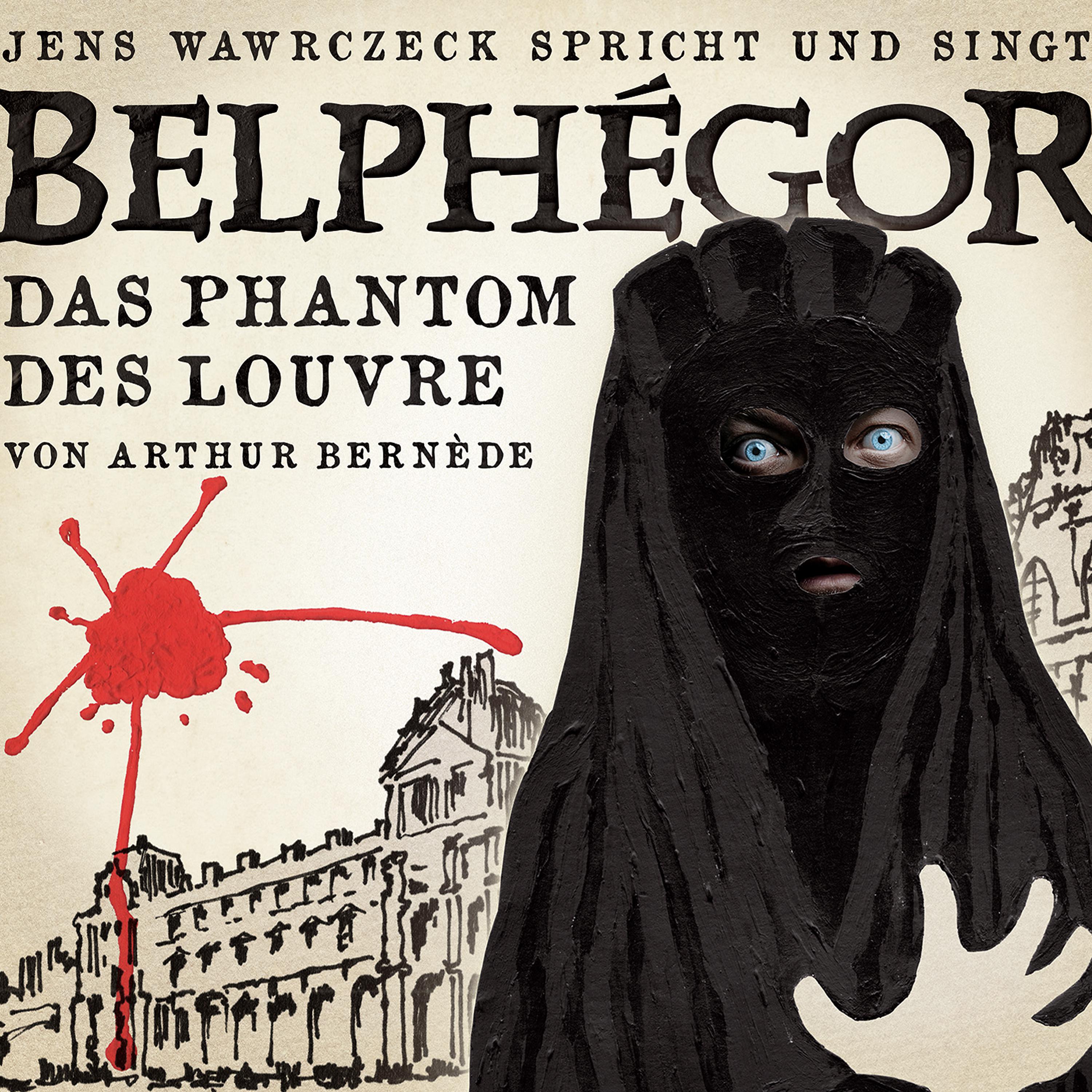 Постер альбома Belphégor - Das Phantom des Louvre