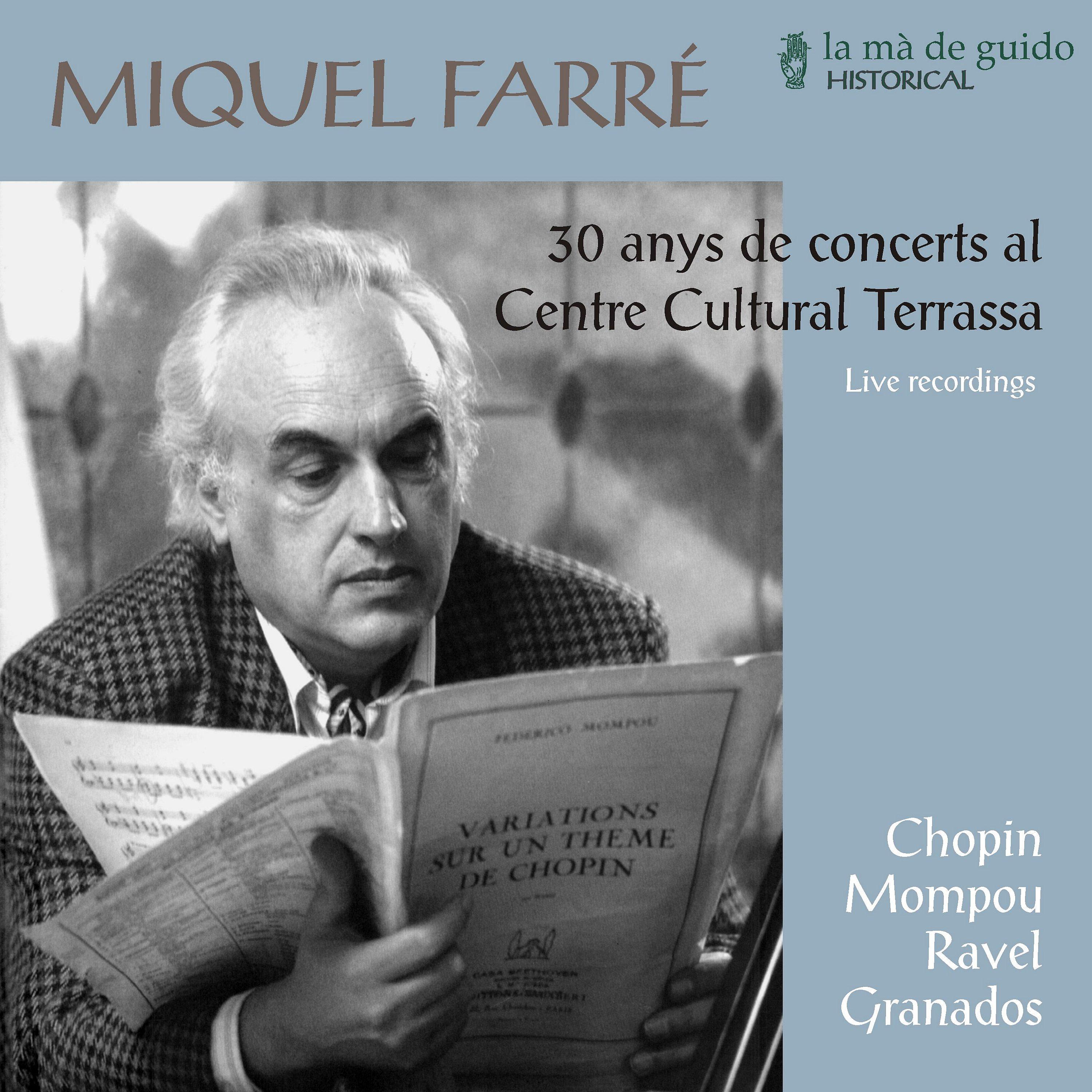 Постер альбома Miquel Farré Recital