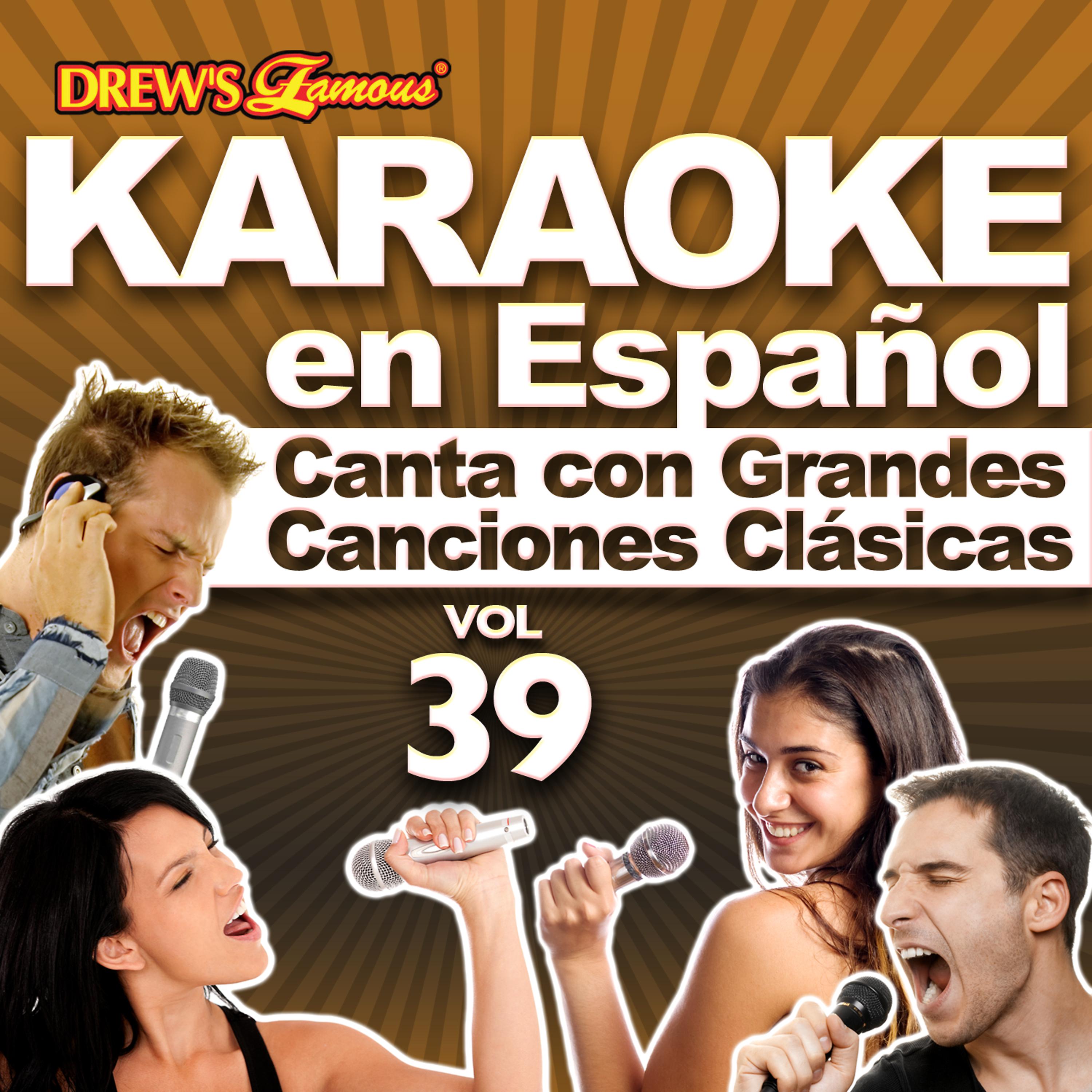 Постер альбома Karaoke en Español: Canta Con Grandes Canciones Clásicas, Vol. 39