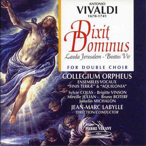 Постер альбома Vivaldi : Dixit dominus  Lauda Jerusalem  Beatus vir