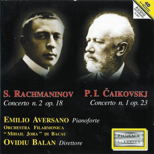 Постер альбома Sergej Rachmaninov: Concerto No. 2, Op 18 - Poitr Chaikovsky: Concerto No. 1, Op 23