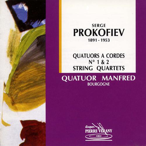 Постер альбома Prokofiev : Quatuors à cordes No.1 & No. 2