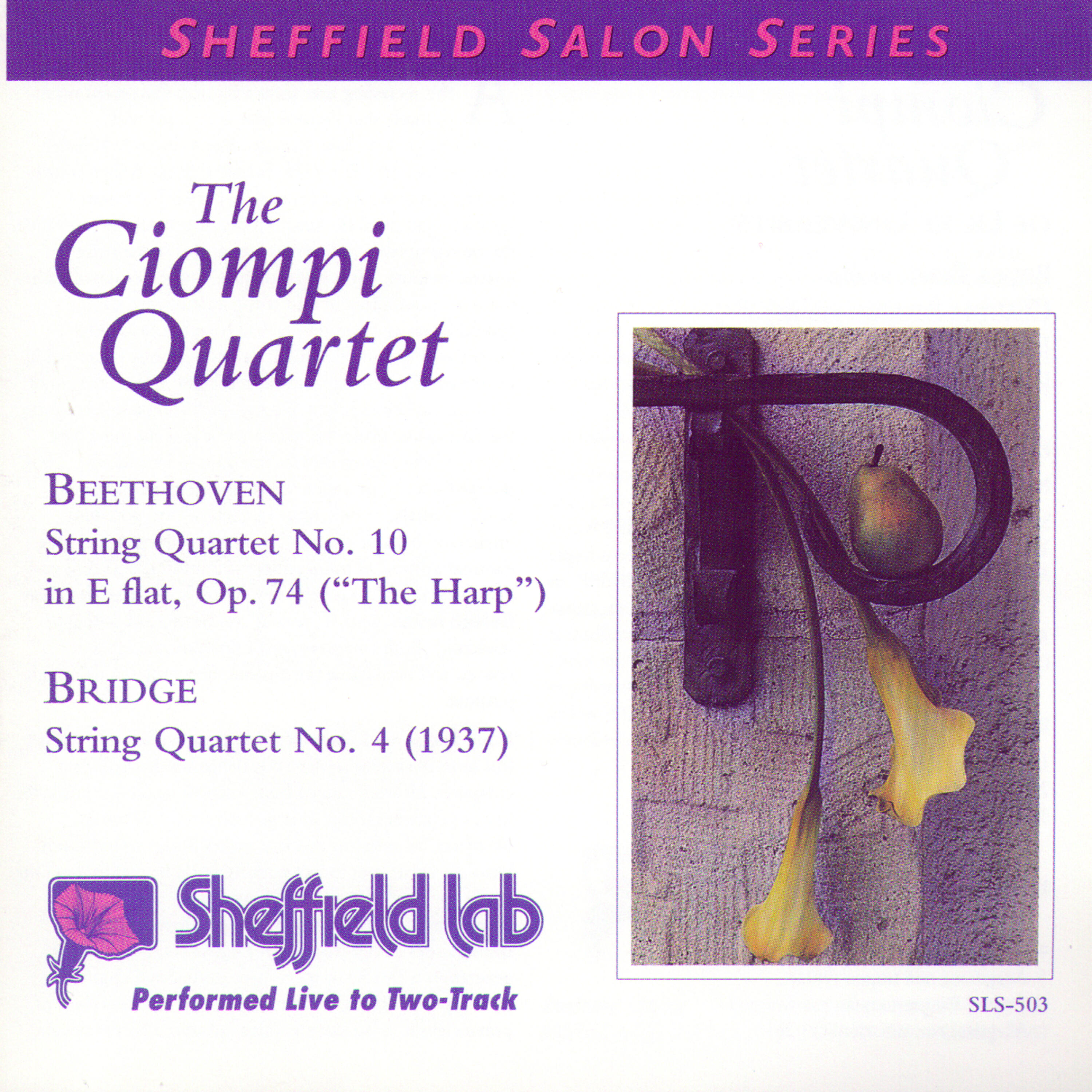 The Ciompi Quartet - String Quartet No. 4 (1937) Adagio ma non troppo/Allegro con brio
