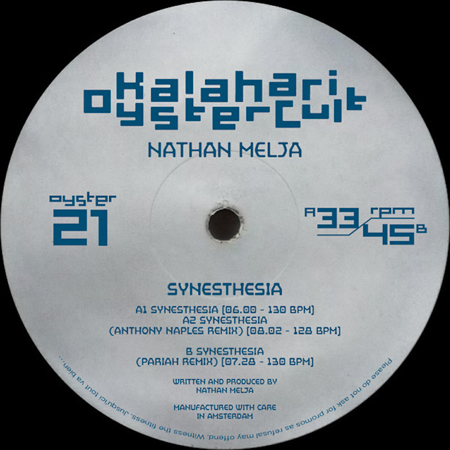 Nathan Melja - Synesthesia (Anthony Naples Remix)