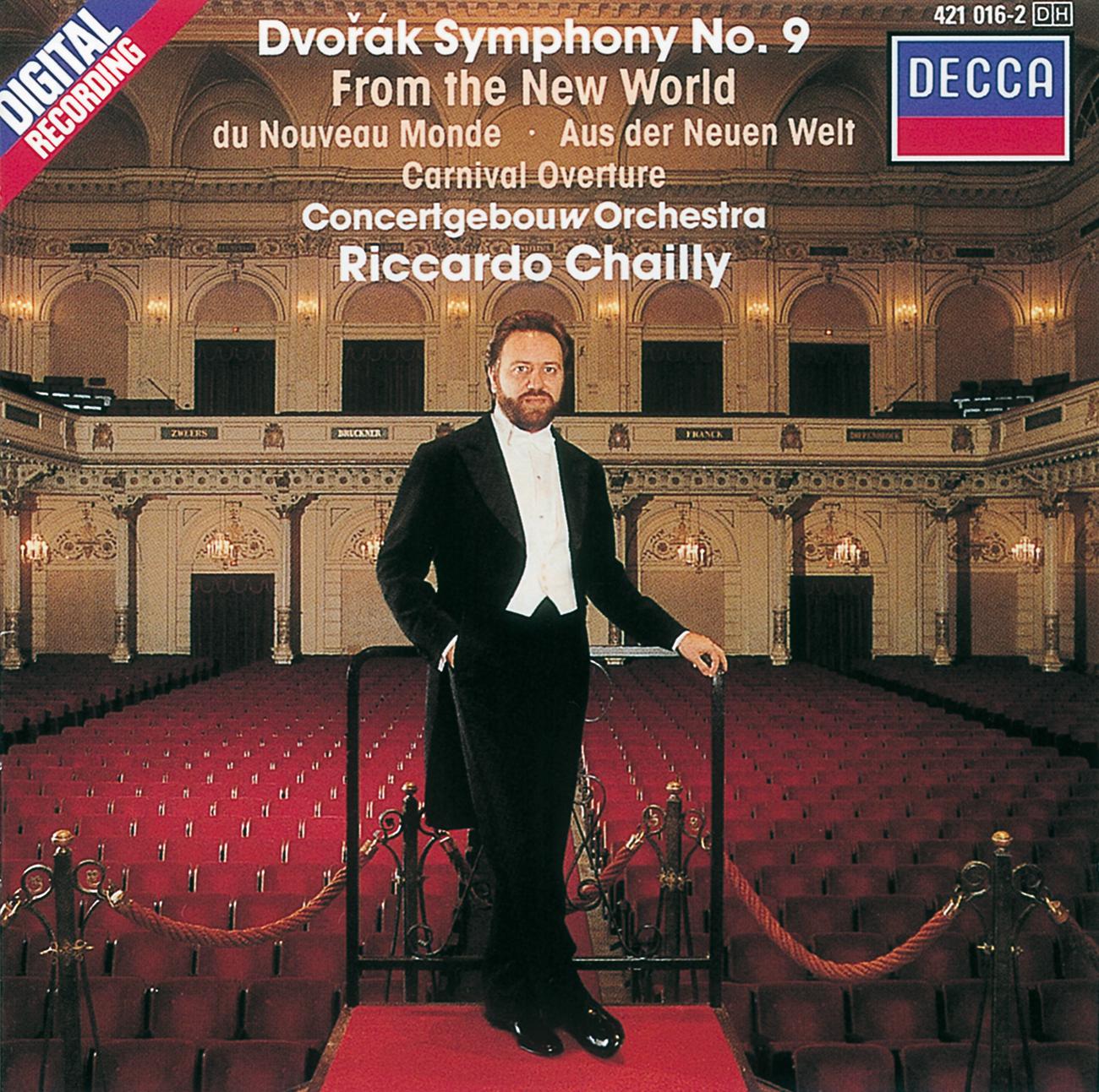 Постер альбома Dvorák: Symphony No. 9 "From the New World"; Carnival Overture