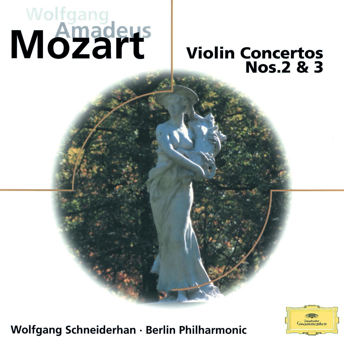 Постер альбома Mozart: Violin Concertos Nos. 2 & 3; Adagio KV261; Rondos KV269 & 373