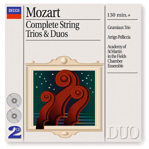 Grumiaux Trio - Mozart: Six Preludes and Fugues, K.404a - Fugue VI (from W.F.Bach's Fugue No.8)