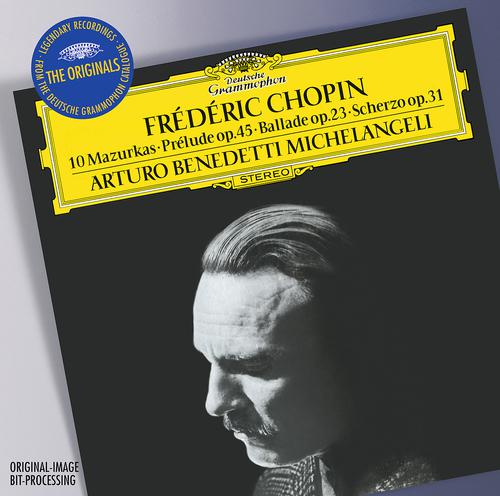 Постер альбома Chopin: 10 Mazurkas; Prélude Op.45; Ballade Op.23; Scherzo Op.31