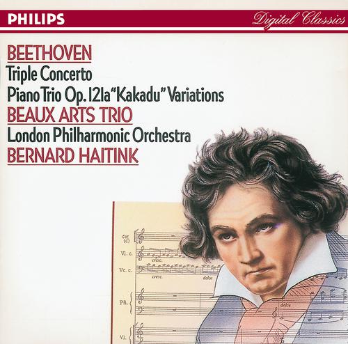 Постер альбома Beethoven: Triple Concerto/Piano Trio No.11 'Kakadu' Variations