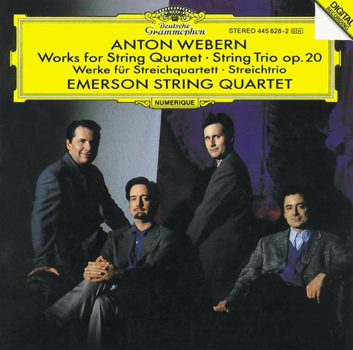 Постер альбома Webern: Works for String Quartet; String Trio Op.20