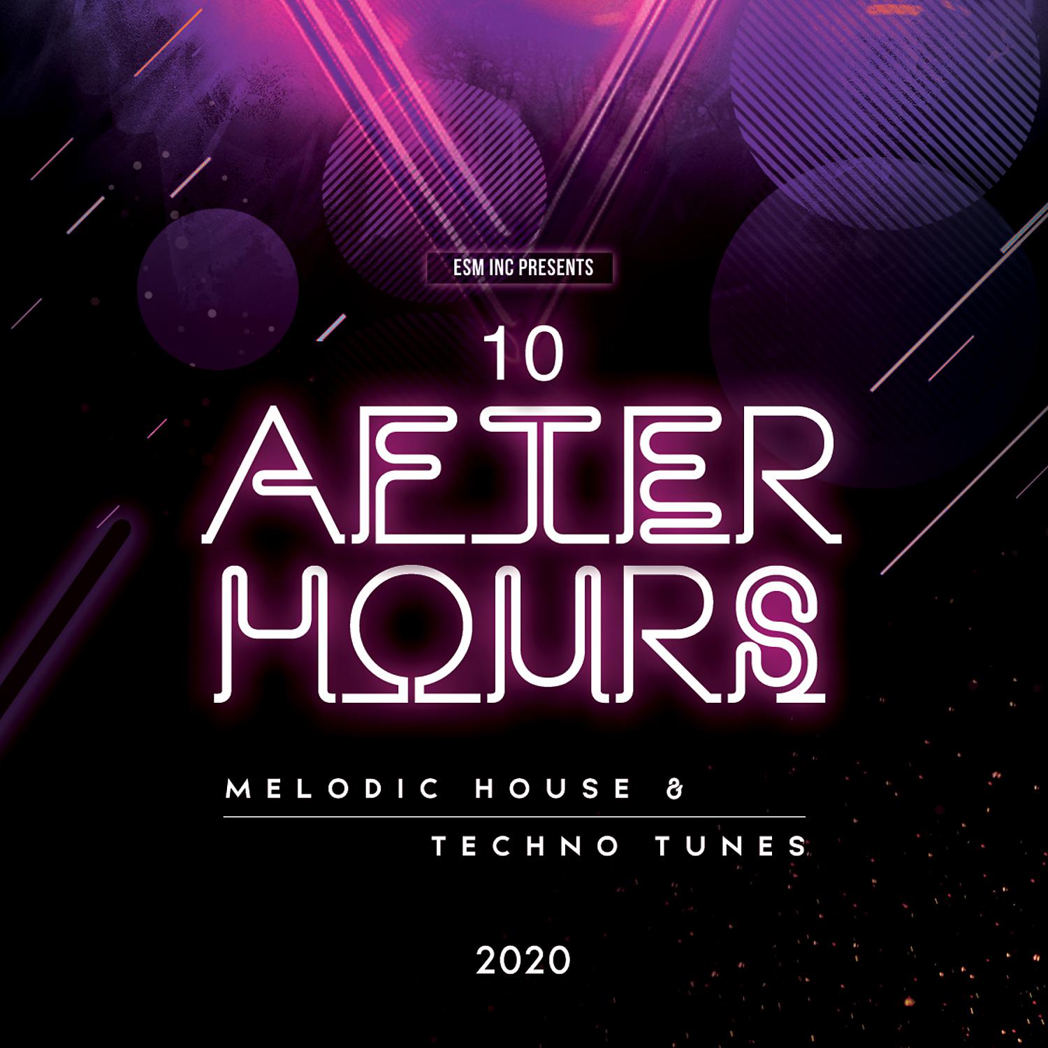 Постер альбома 10 Afterhours Melodic House & Techno Tunes 2020