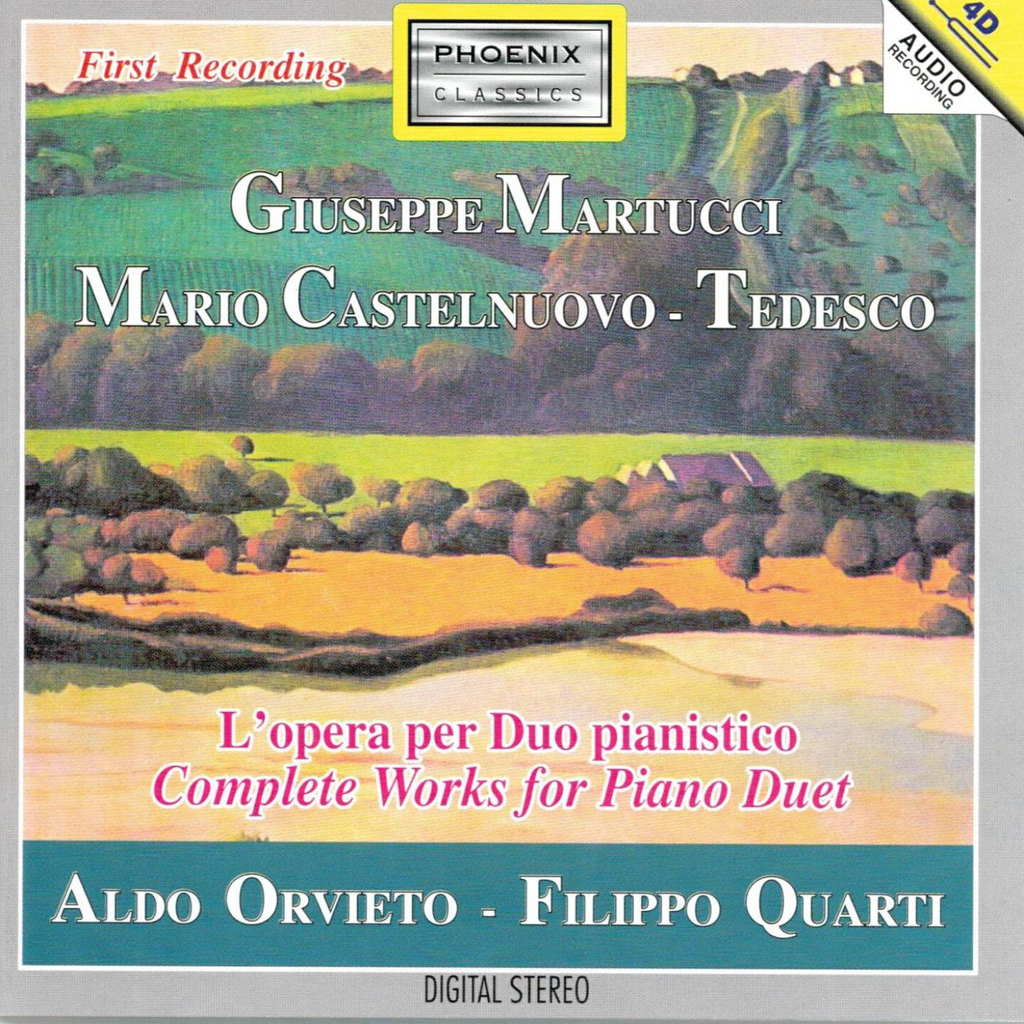Aldo Orvieto - Mario Castelnuovo-Tedesco: La sirenetta e il pesce turchino per due pianoforti
