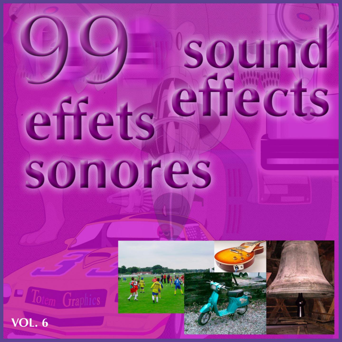 Постер альбома 99 effets sonores, Vol. 6