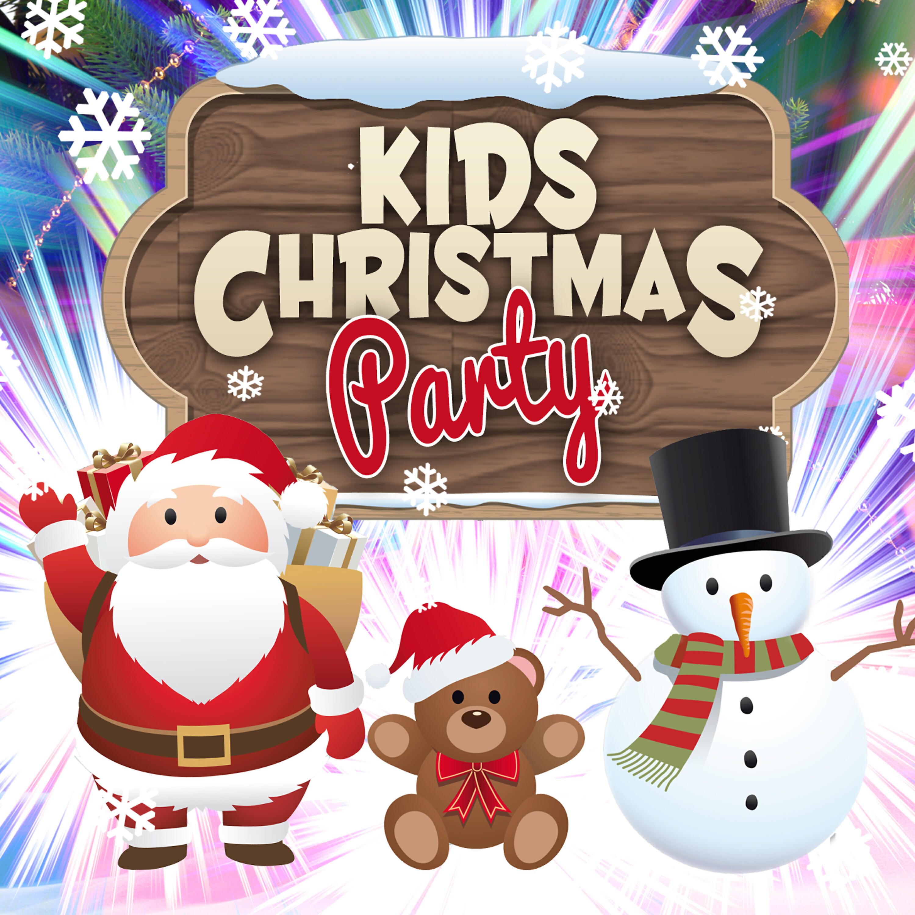 Kids Christmas Party - Santa Claus Is Comin' in a Boogie Woogie Choo Choo Train