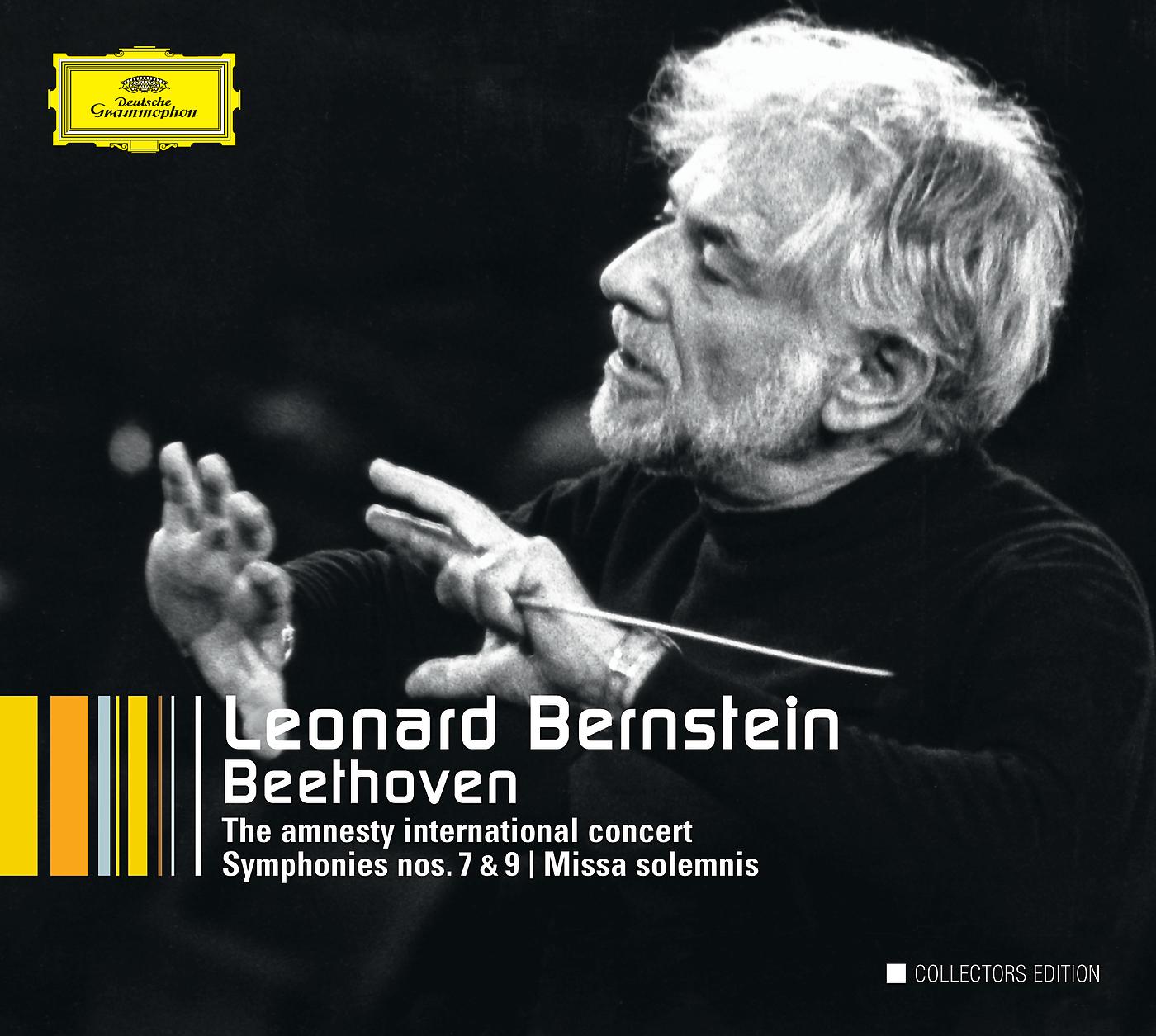 Постер альбома Beethoven: The Amnesty International Concert; Symphonies Nos.7 & 9; Overtures; String Quartet Arr.; Missa solemnis