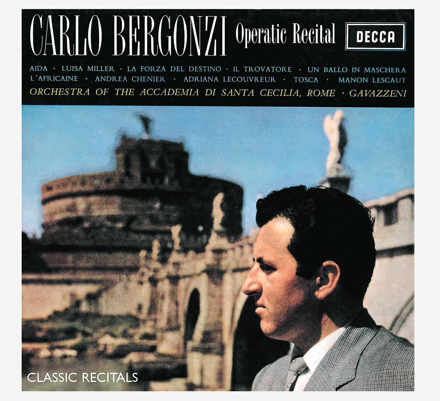 Carlo Bergonzi - Cilea: Adriana Lecouvreur / Act 1 - 