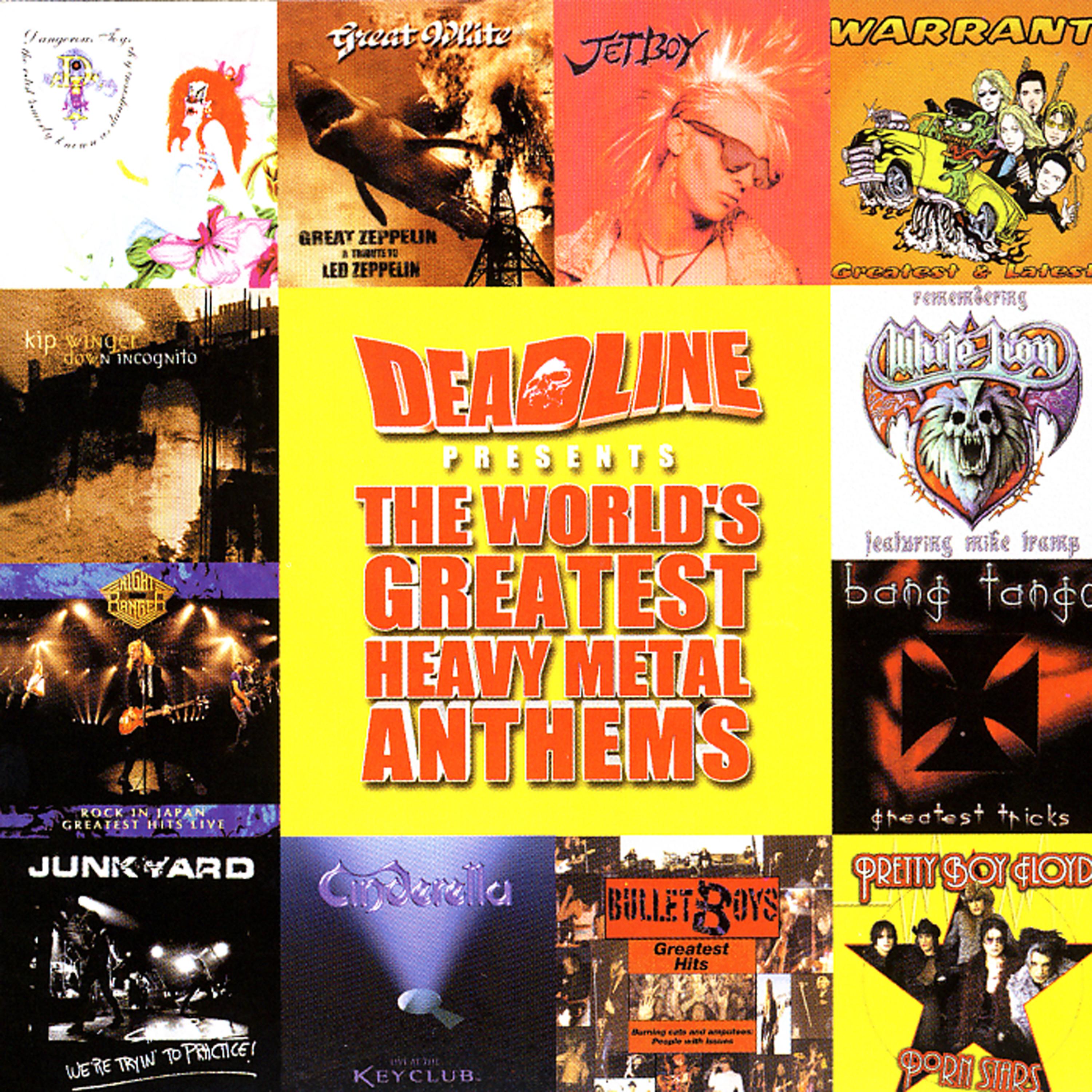 Постер альбома Deadline Presents: The World's Greatest Heavy Metal Anthems