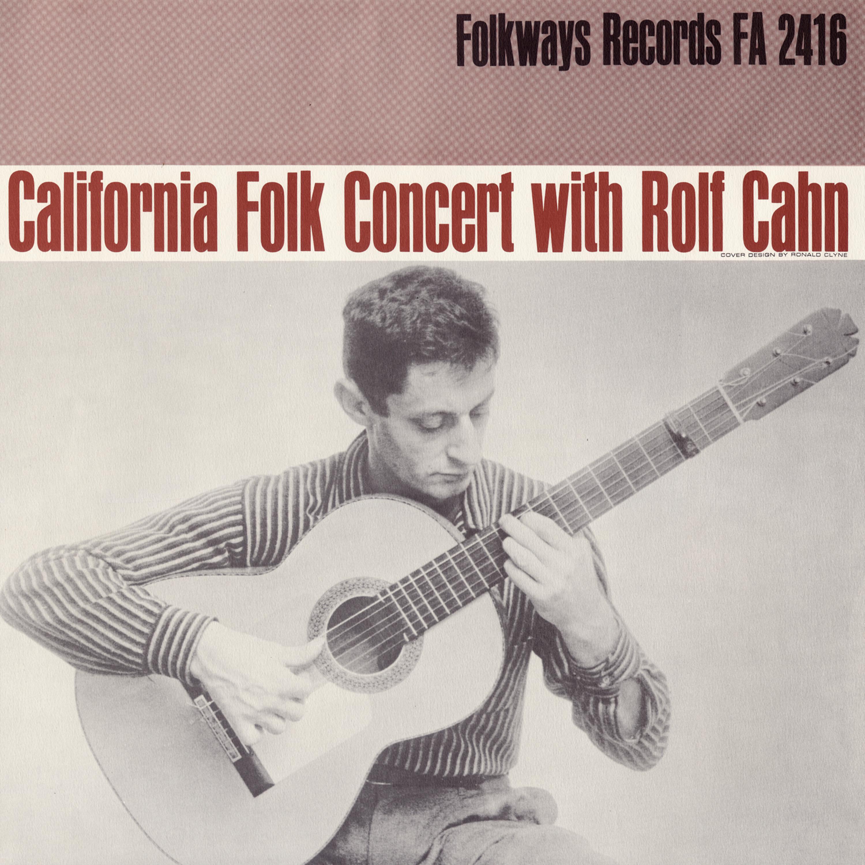 Постер альбома California Concert with Rolf Cahn