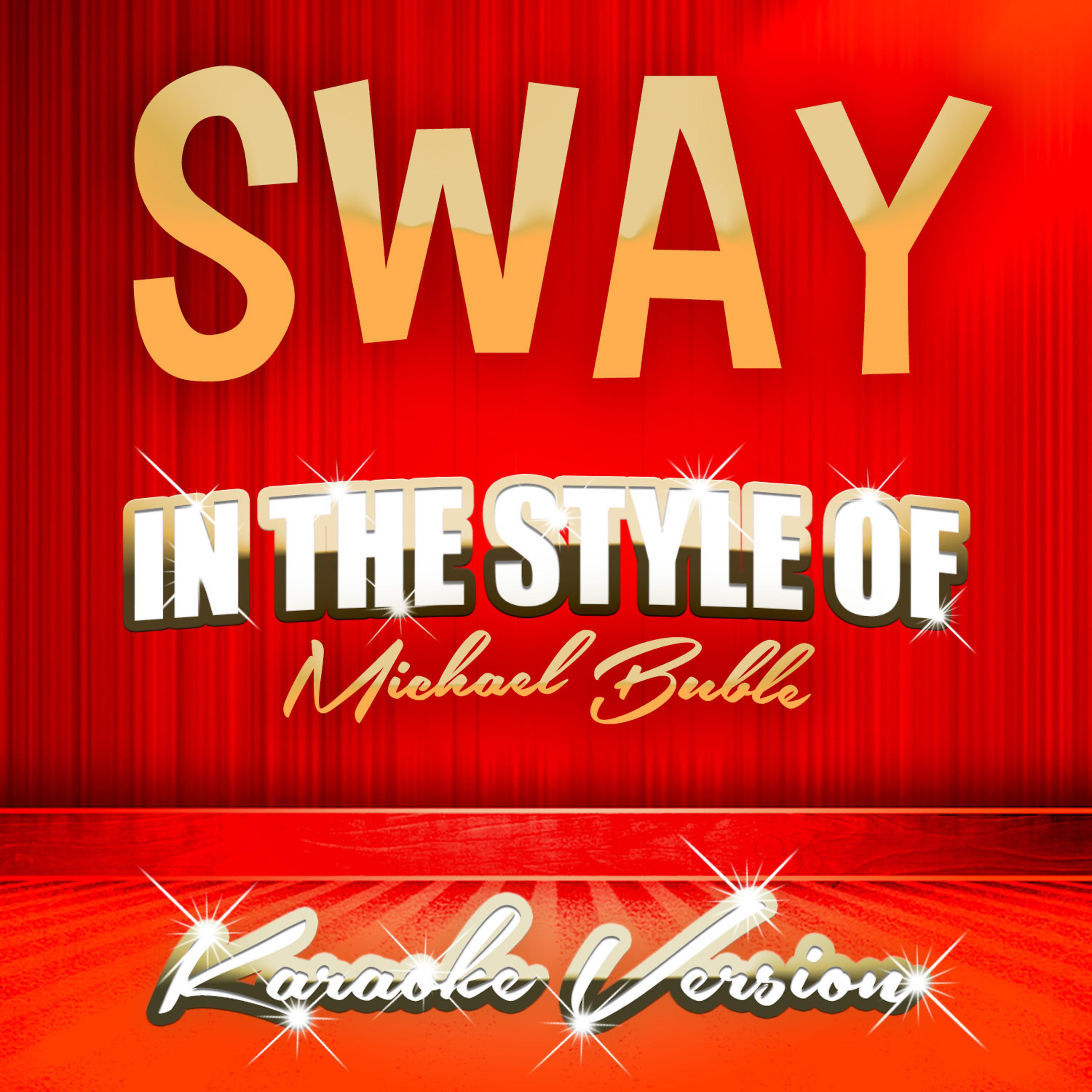 Ameritz Tracks Planet - Sway (In the Style of Michael Buble) [Karaoke Version]