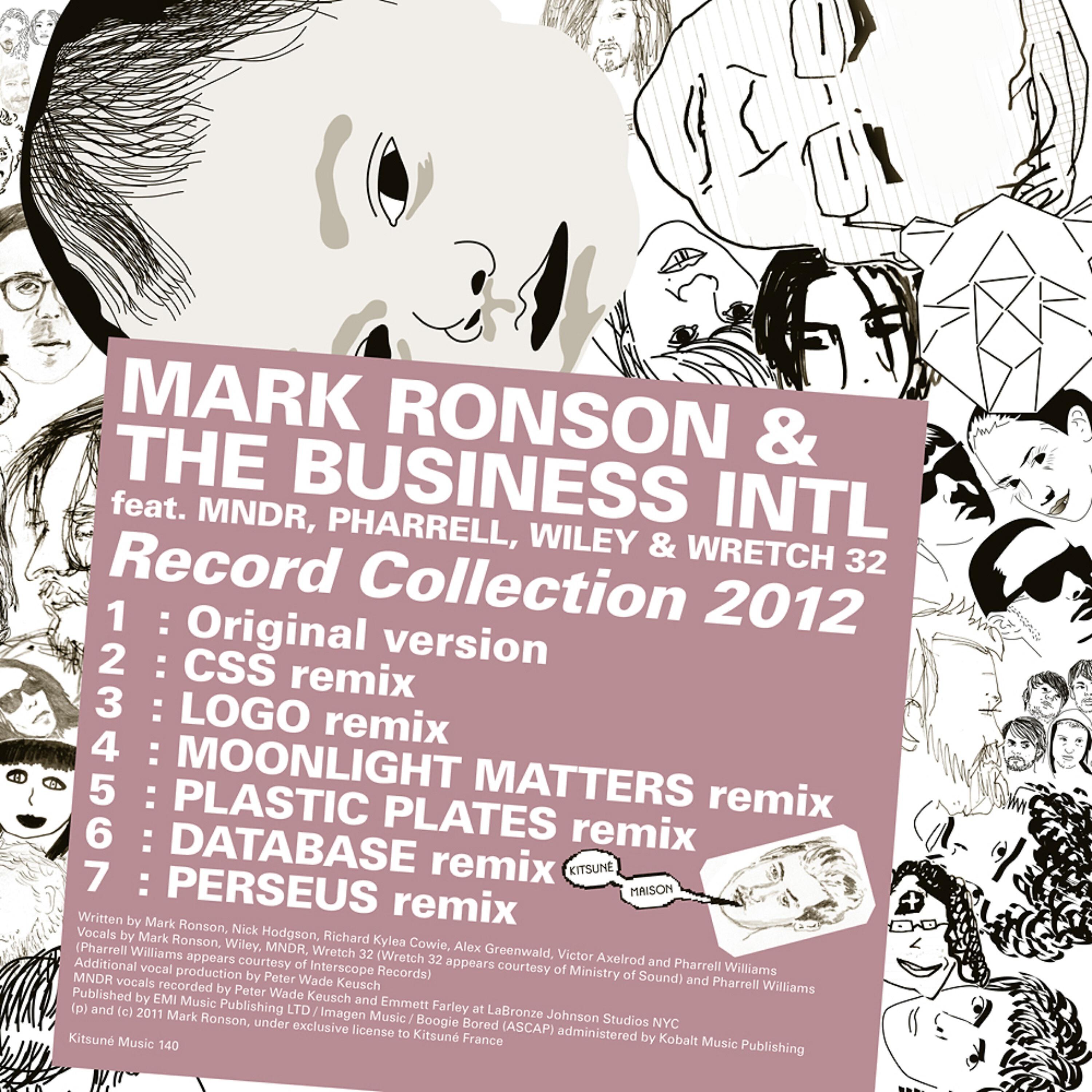 Mark Ronson - Record Collection 2012 (Perseus Remix)