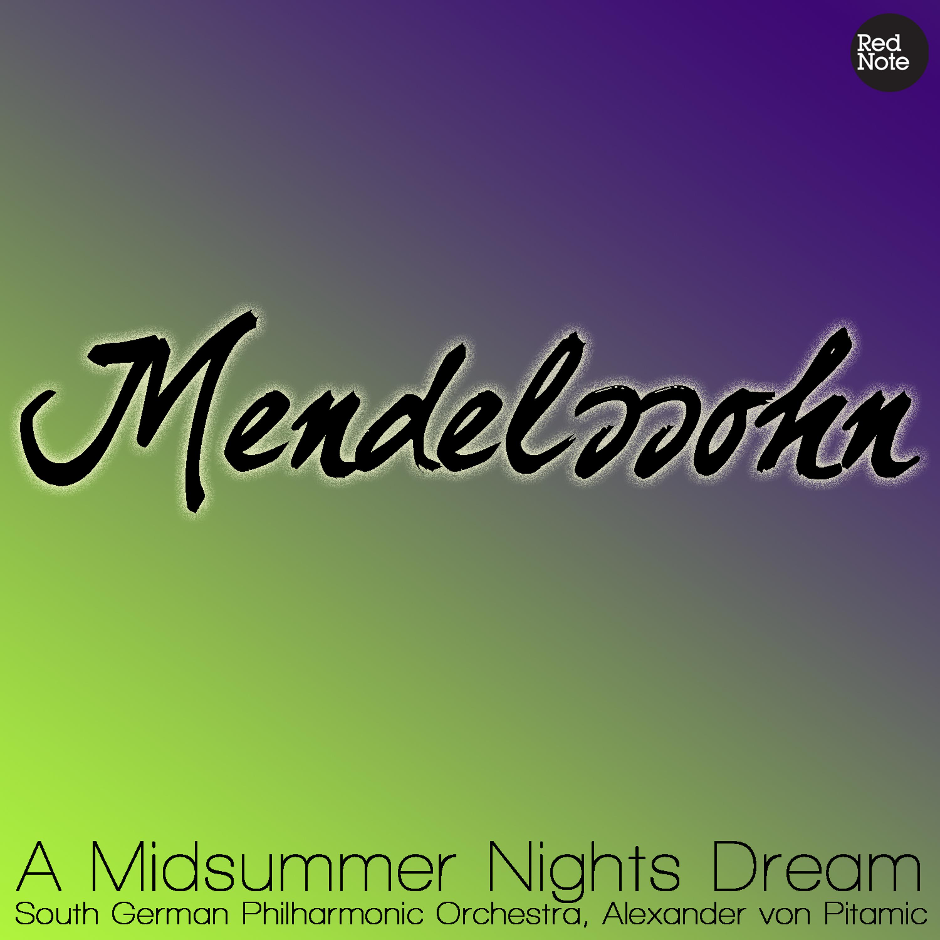 Постер альбома Mendelssohn - A Midsummer Nights Dream