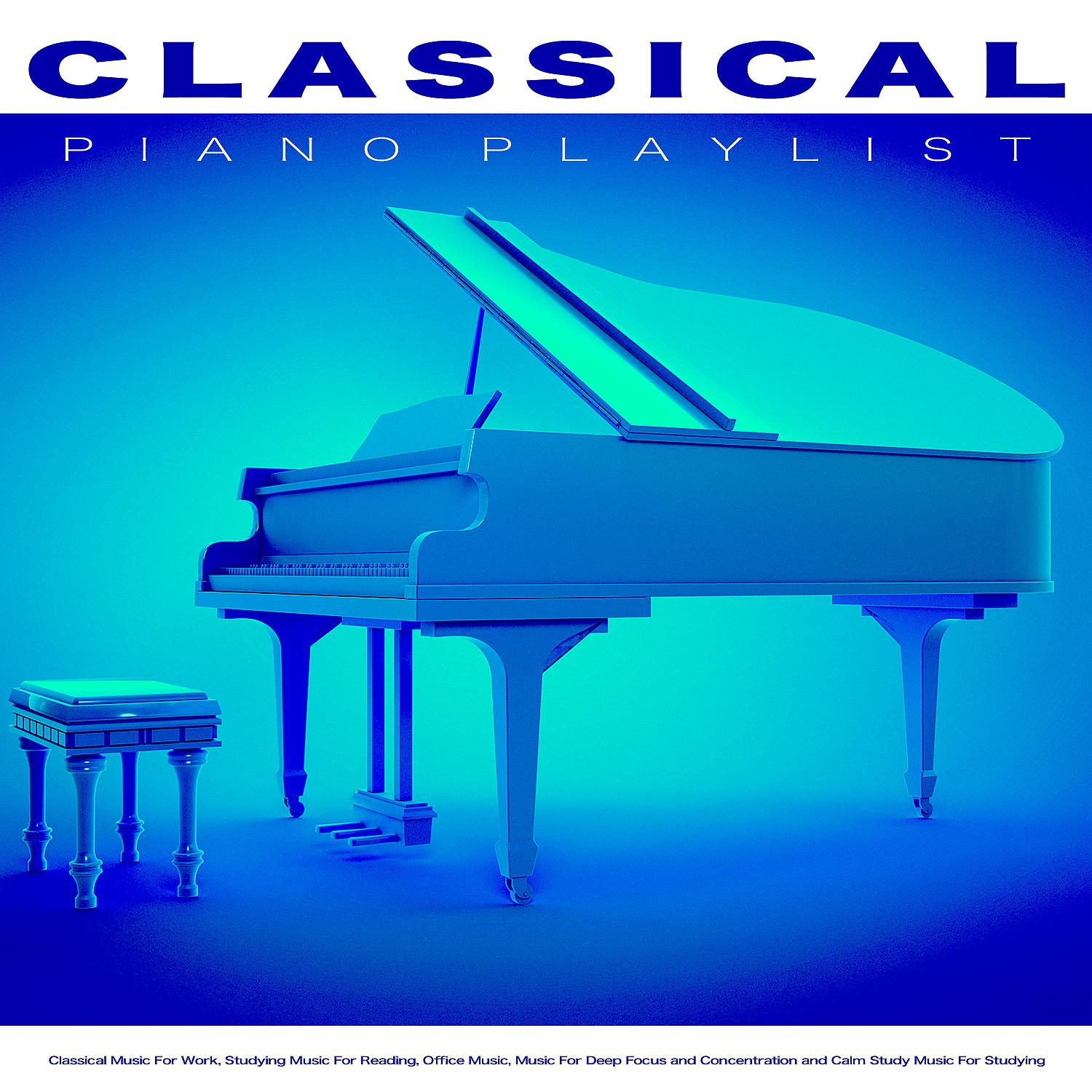 Постер альбома Classical Piano Playlist: Classical Music For Work, Studying Music For Reading, Office Music, Music For Deep Focus and Concentration and Calm Study Music For Studying