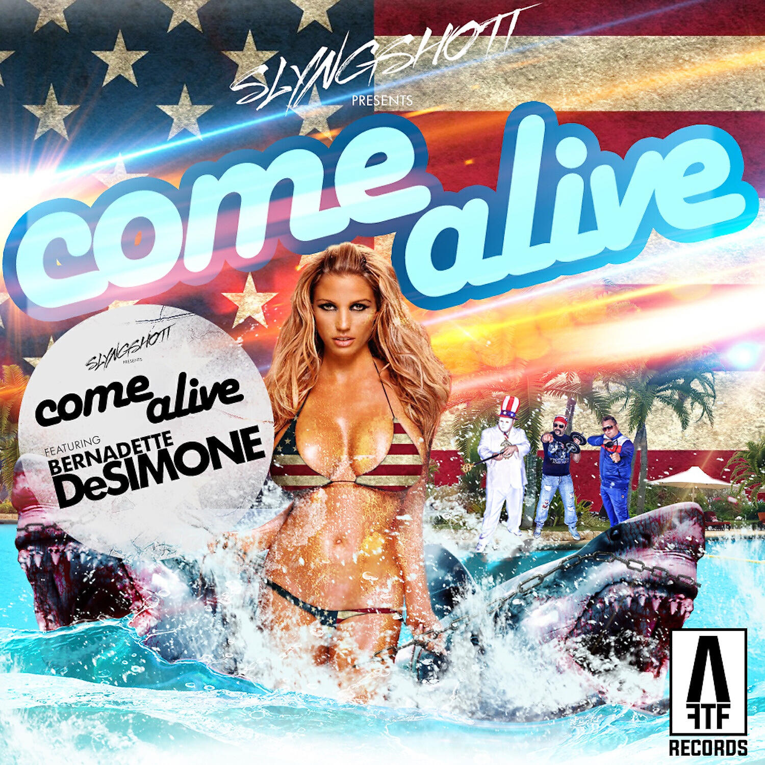 Slyngshott - Come Alive (feat. Bernadette Desimone) (Fame School Slim Mixx)
