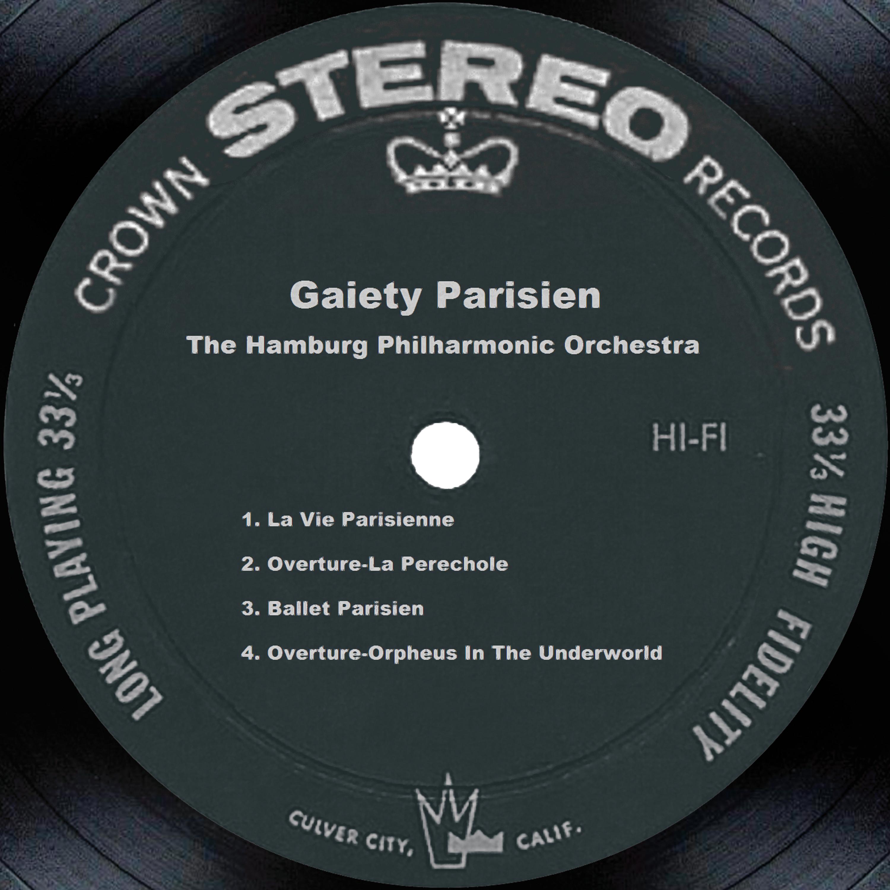 Постер альбома Gaiety Parisien