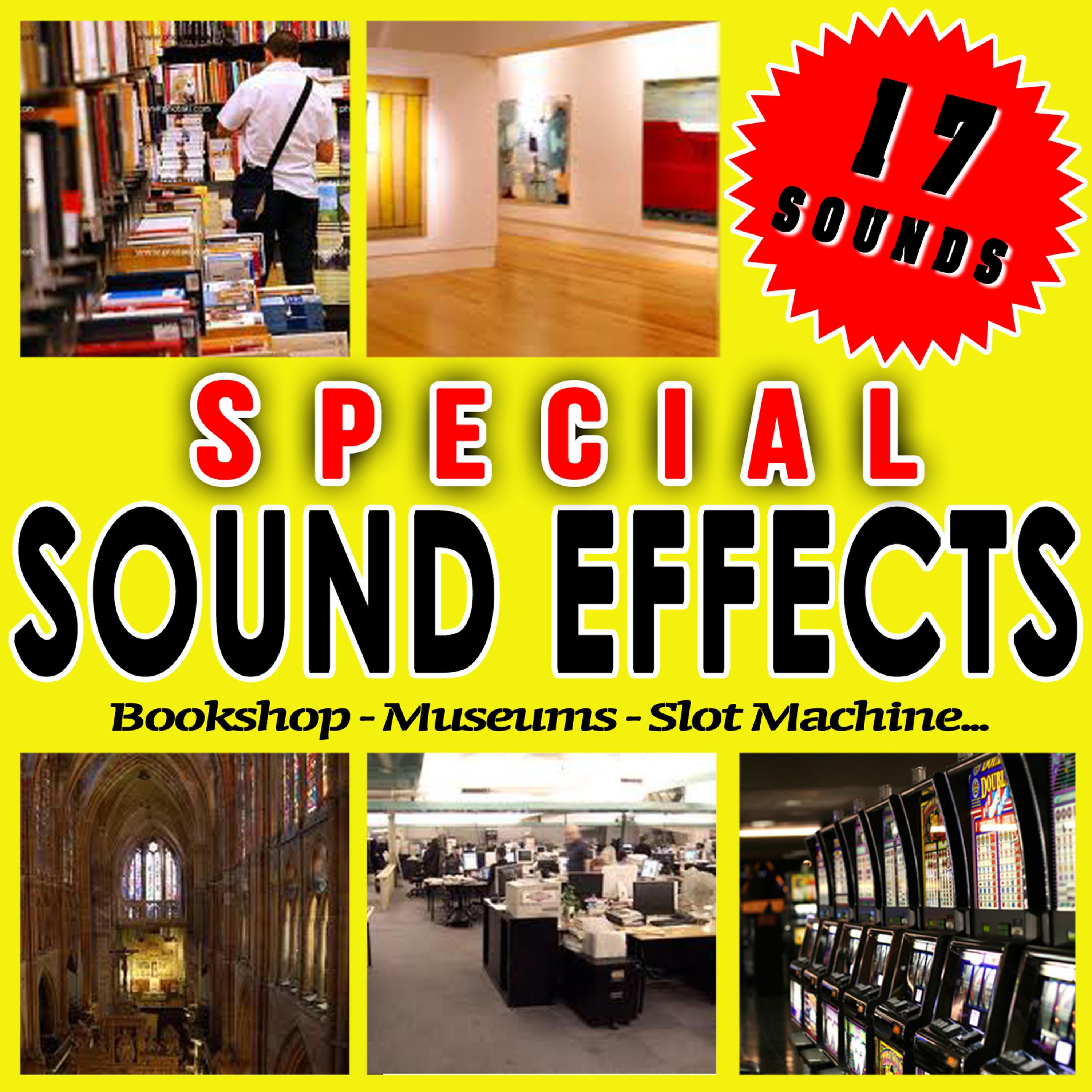 Постер альбома Bookshop, Museums, Slot Machine... Special Sound Effects