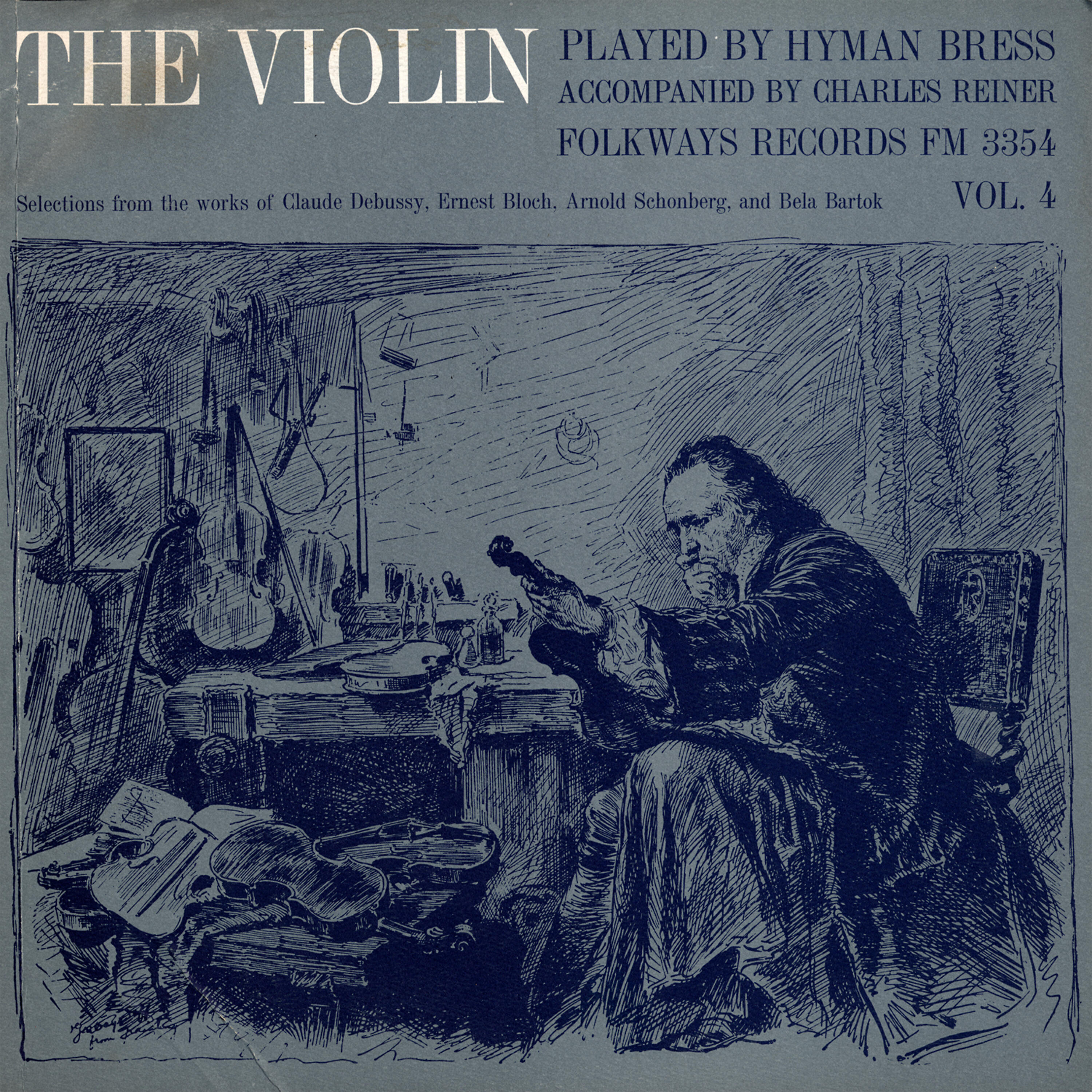 Hyman Bress - C. Debussy: Sonata for Violin and Piano: Intermede