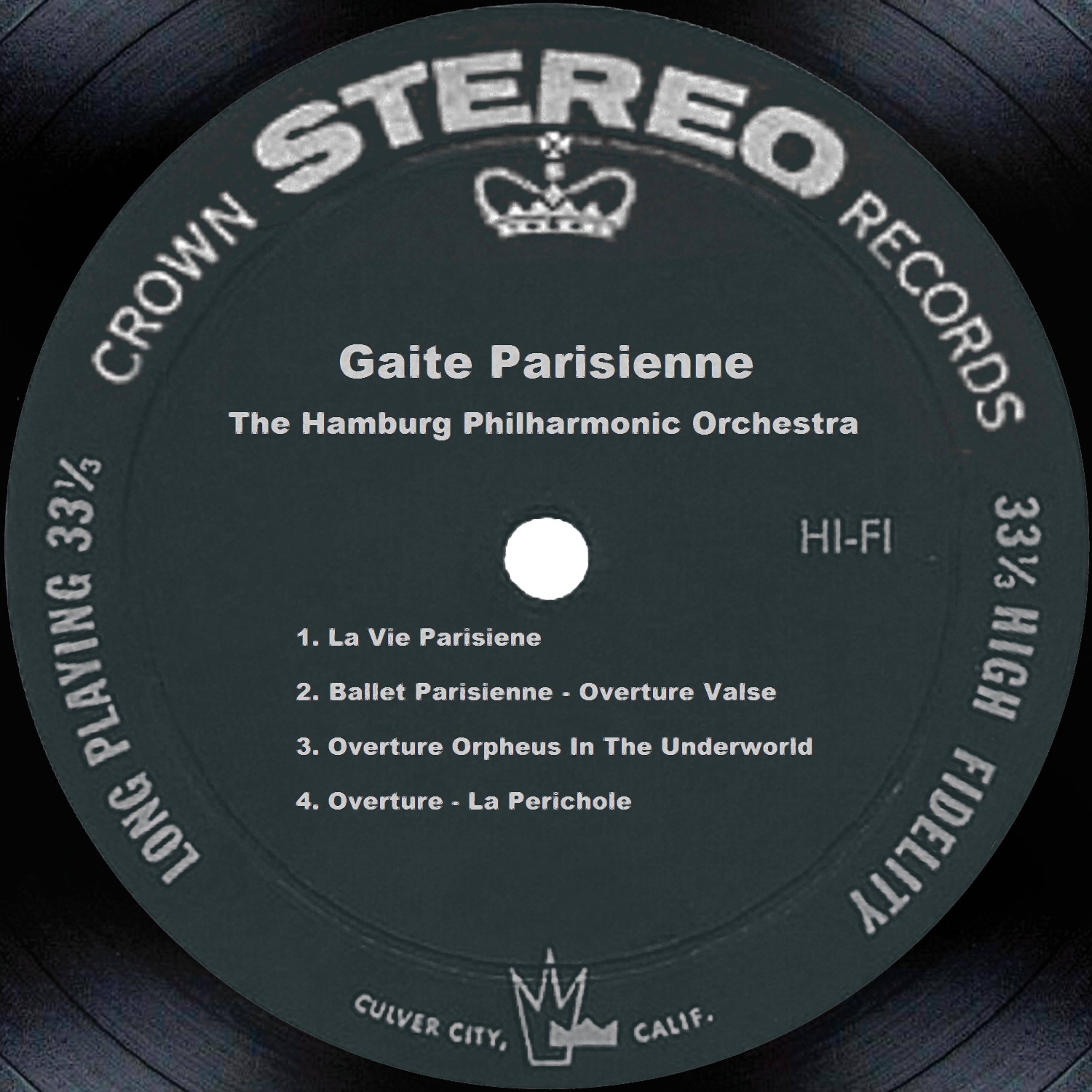 Постер альбома Gaite Parisienne