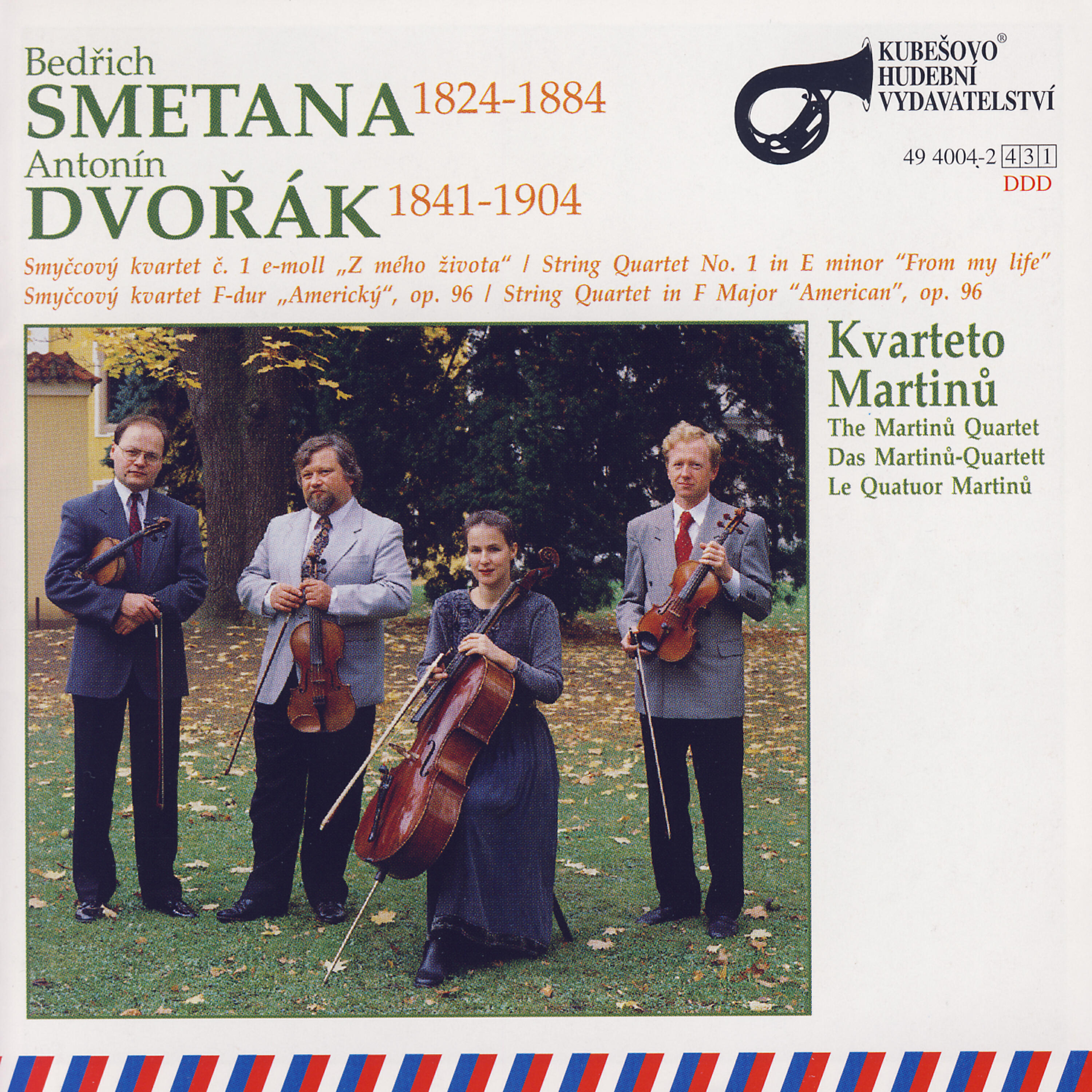 Kvarteto Martinů - Smyčcový kvartet č. 1 e-moll 